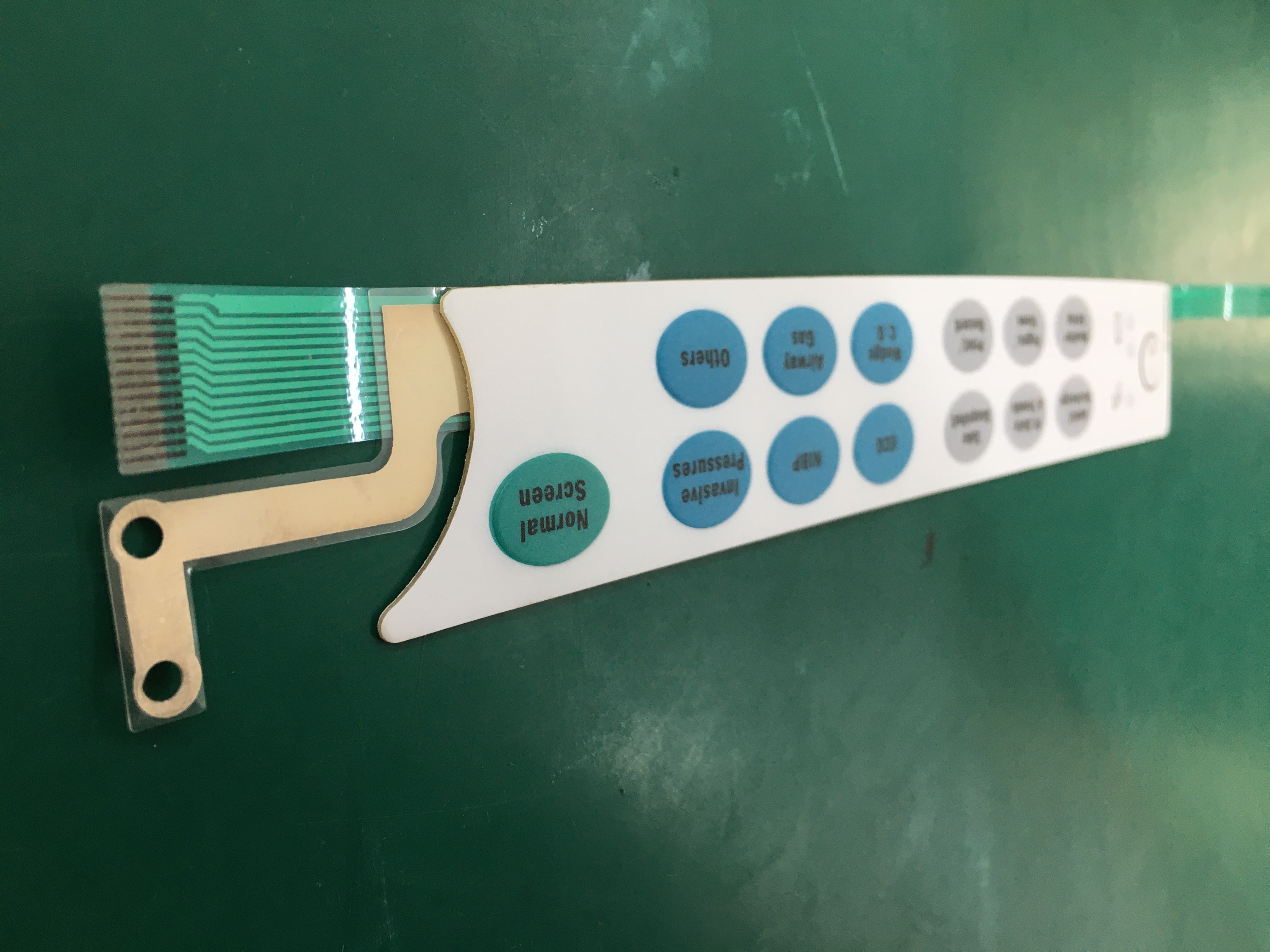 GE B30 Monitor Pesakit Pad Kekunci Membran PN M1002328 EN Serasi Baharu