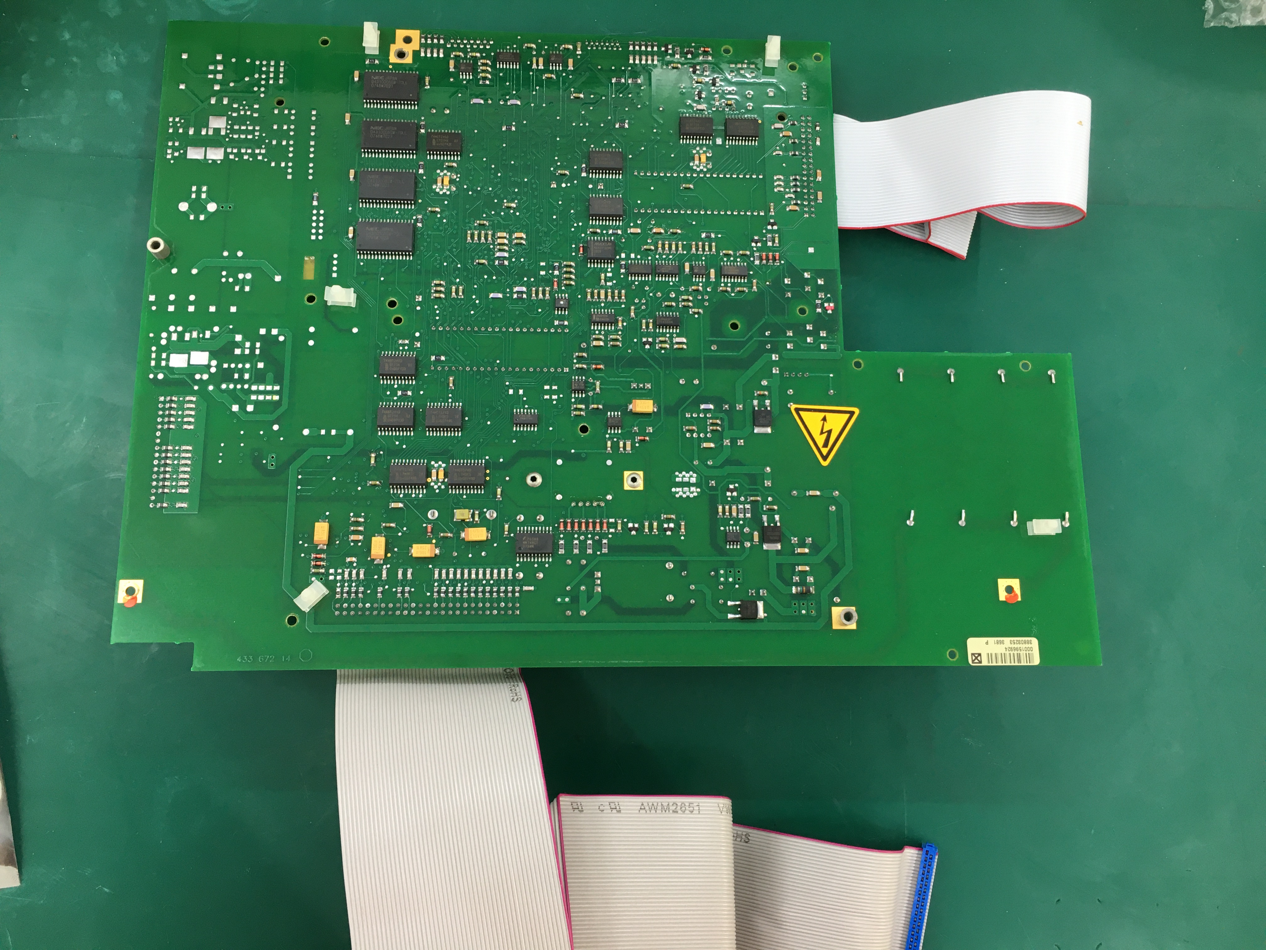Placa base de desfibrilador GE CARDIOSERV nueva versión 38803253 3681