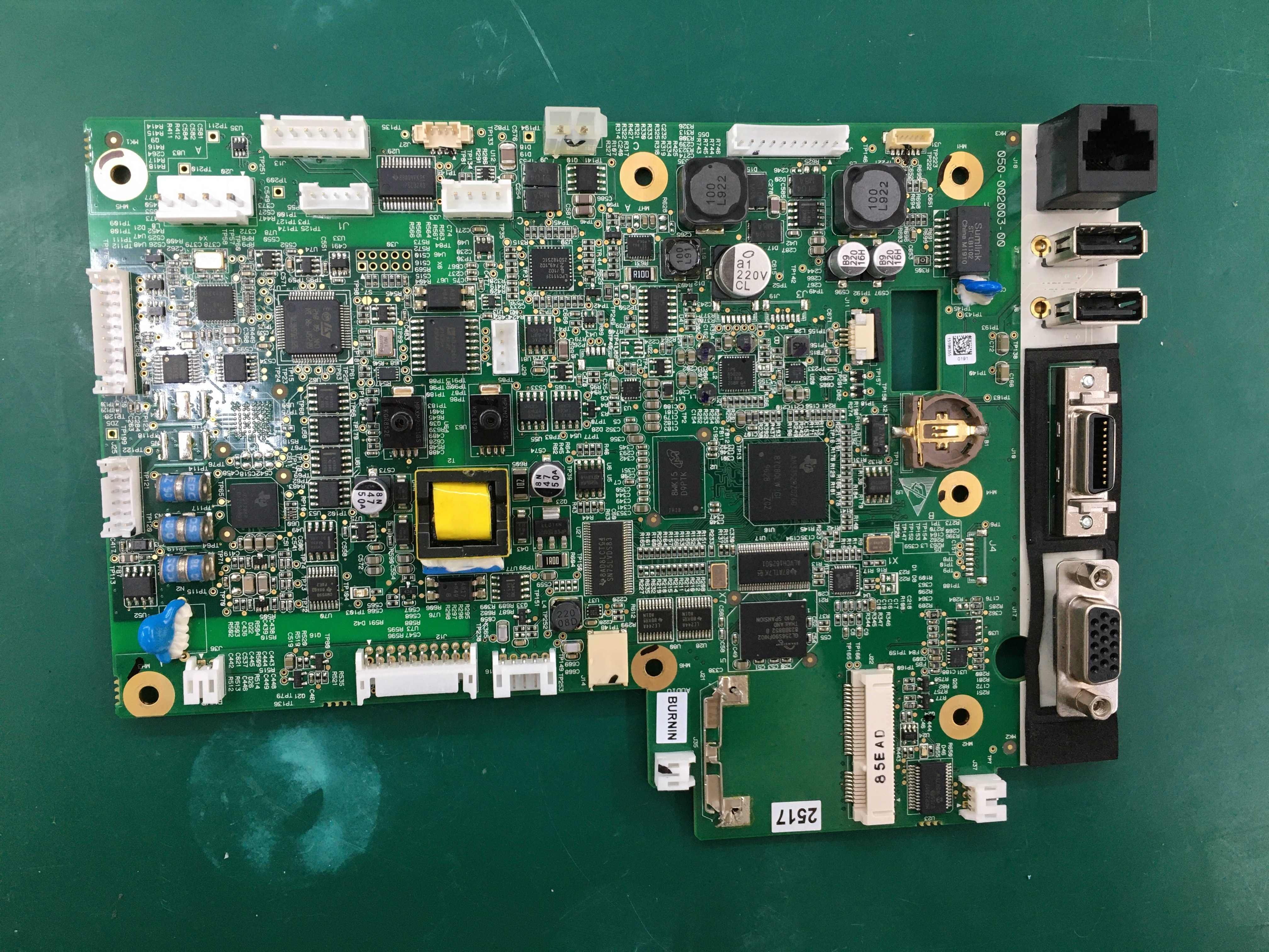 Placa base del monitor de paciente Mindray UMEC12 050-002003-00