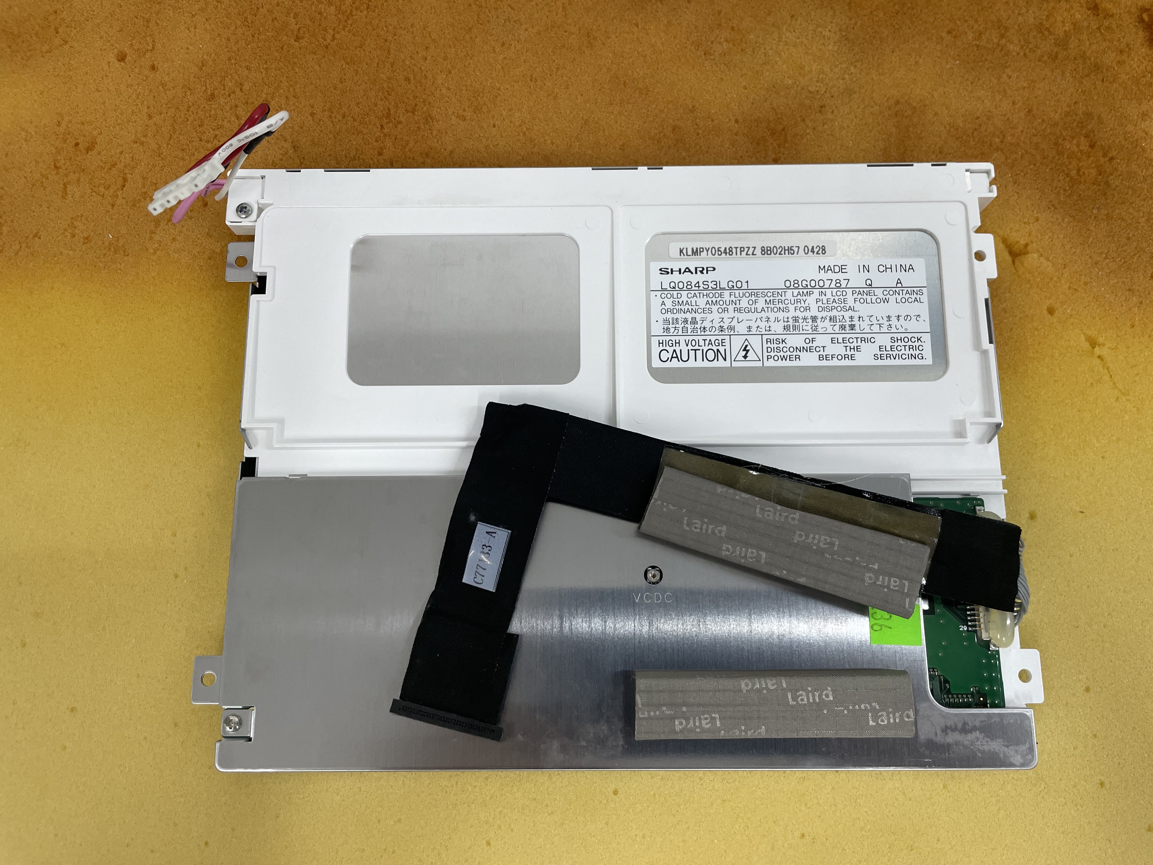 Mindray BeneHeart D6 Defibrillator Display SHARP LQ084S3LG01