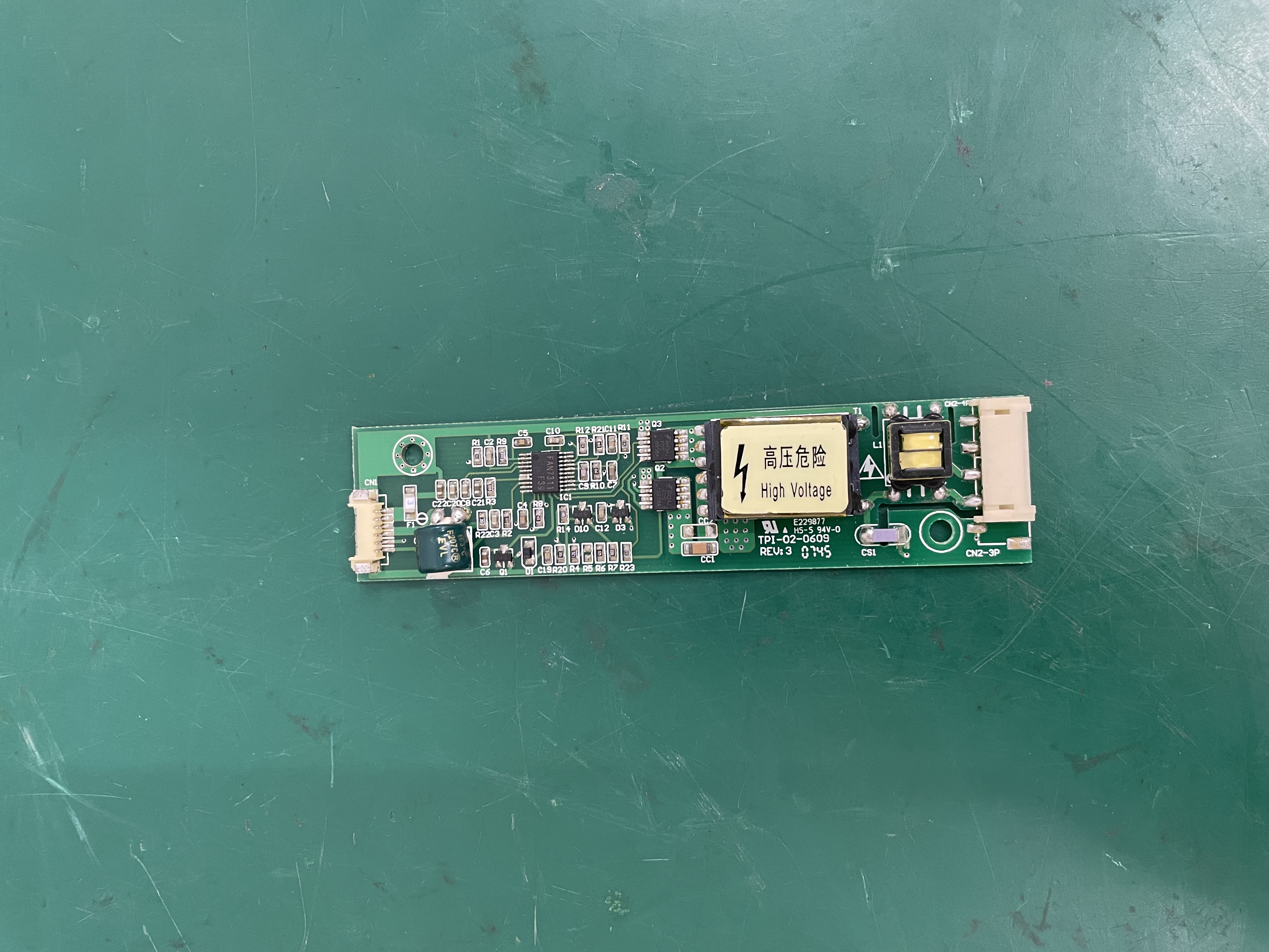 Mindray BeneHeart D6 Defibrillator High Pressure Board Backlight Inverter Board TPI-02-0609