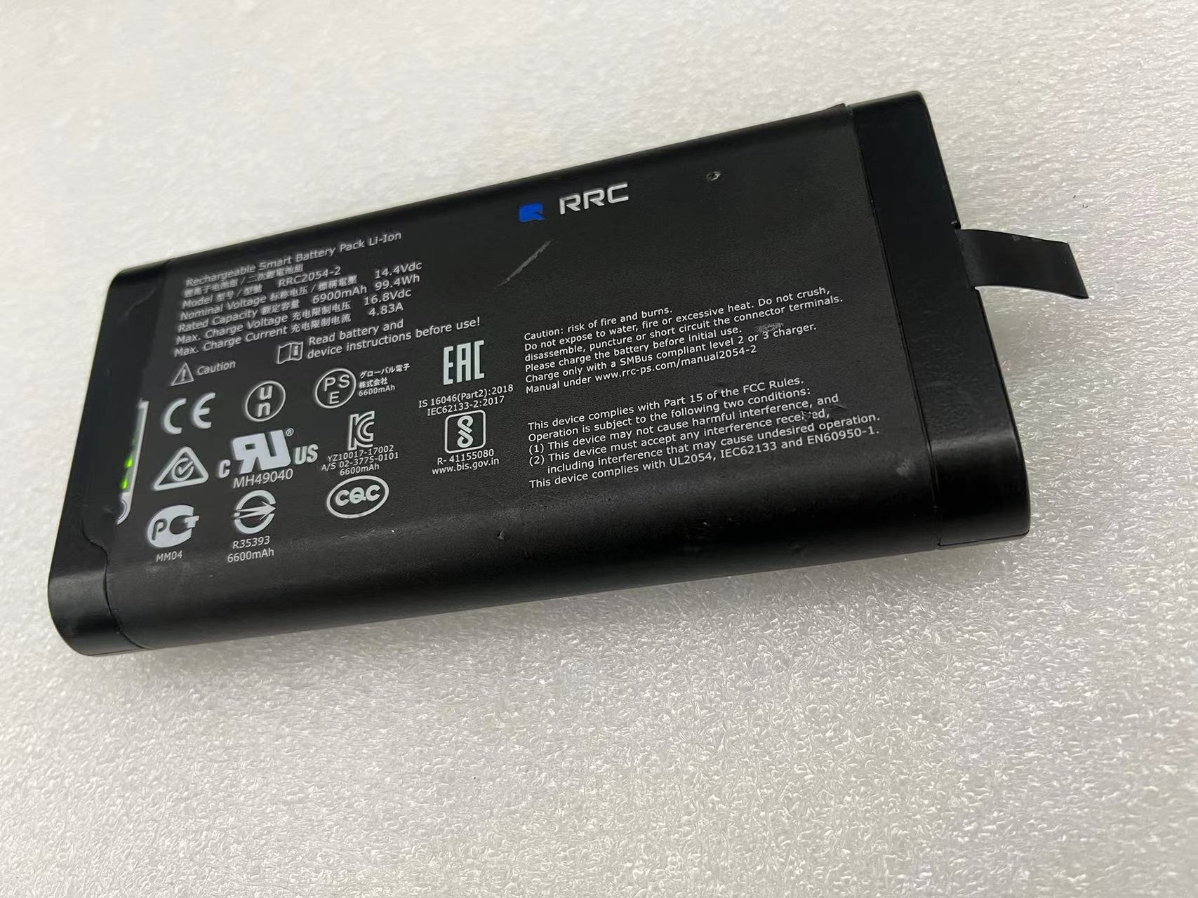 KingSener 14,4 V 6900 mAh RRC2054-2 batería inteligente recargable Li-ion para AMETEK Ortec Micro-Detective-HX Detector ventilador Resvent