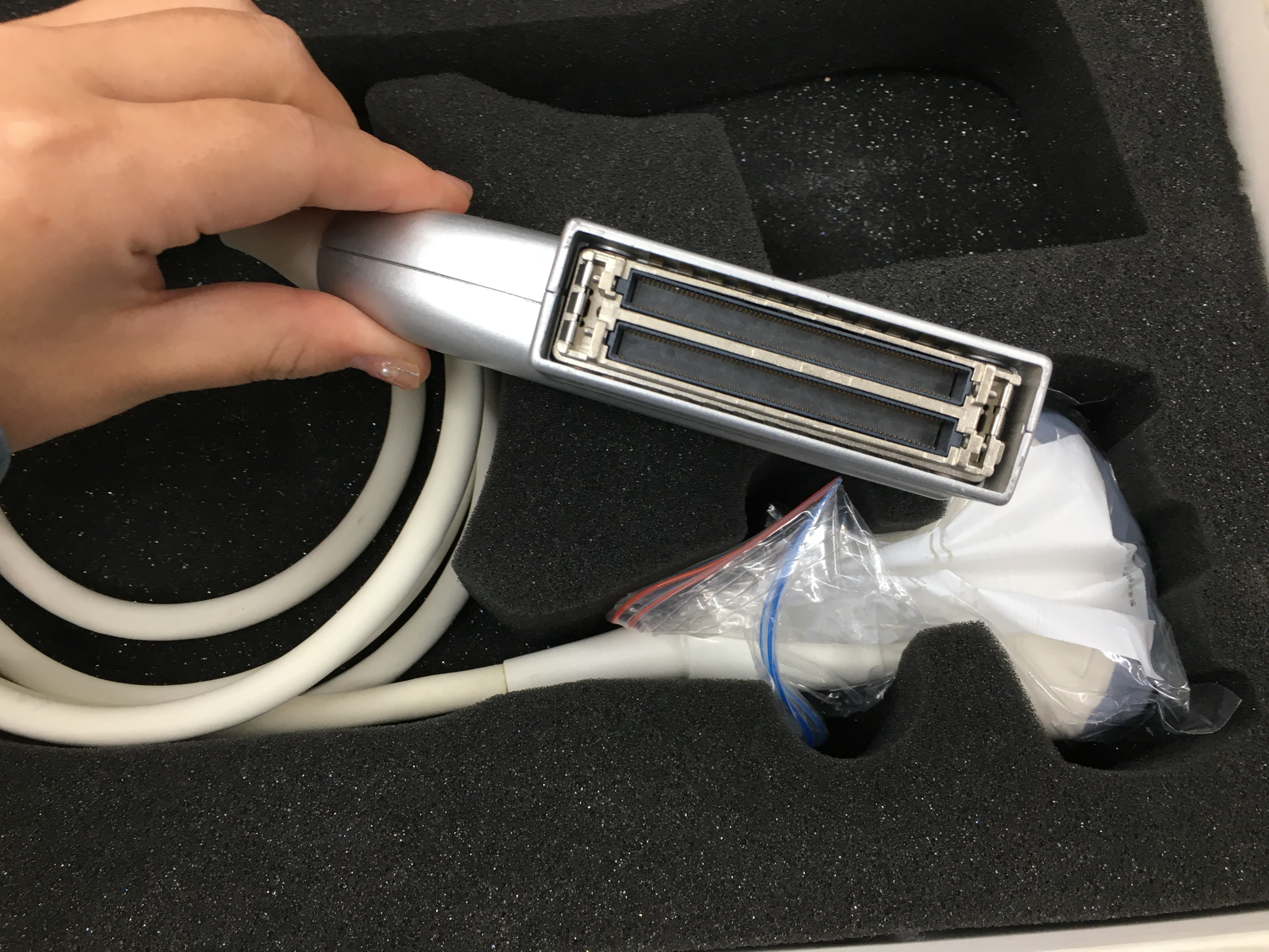 GE 4C-RS Convex Probe REF 5125386 สำหรับ Logiq E Logiq I Logiq F3 เครื่องอัลตราซาวนด์