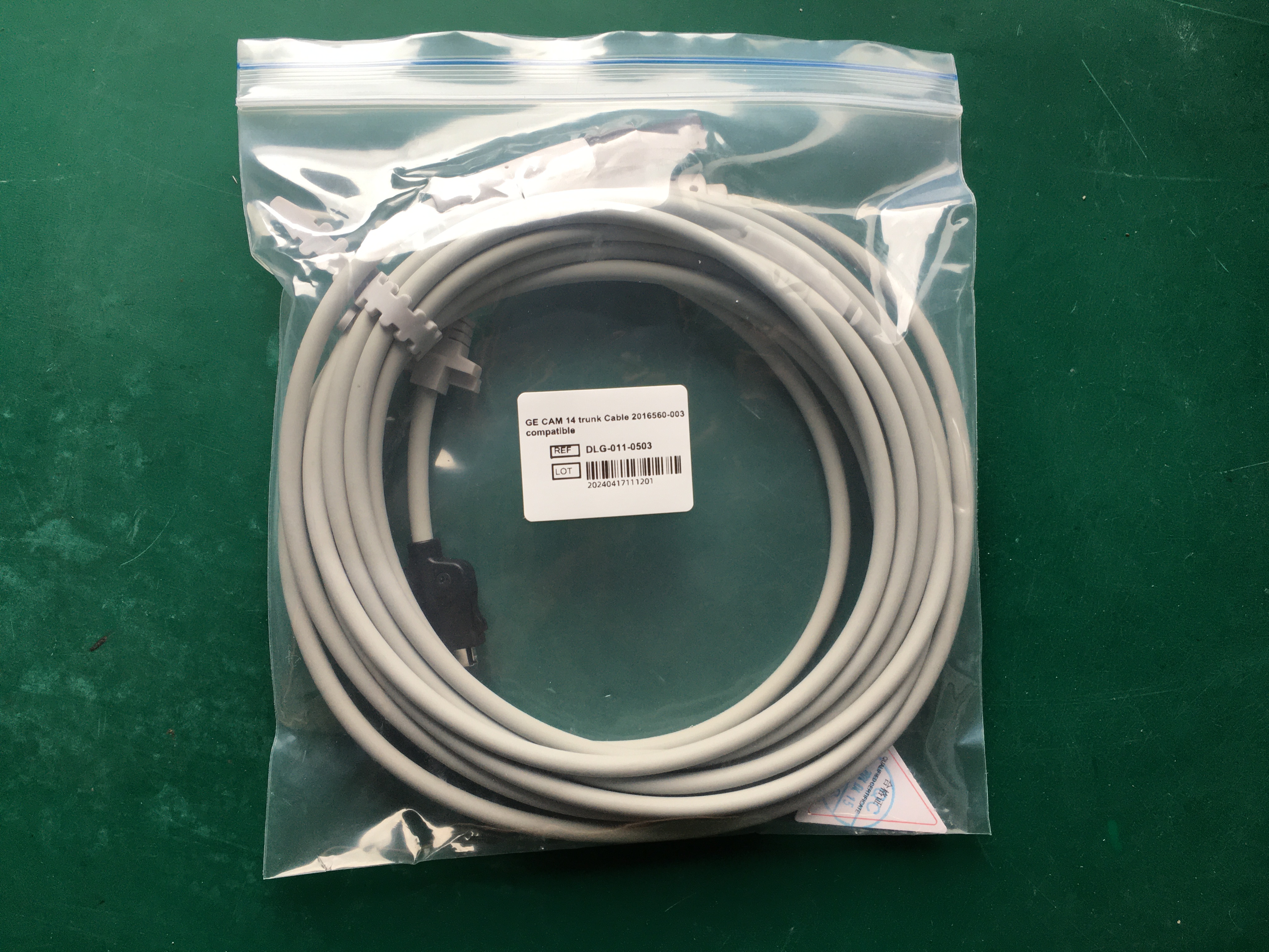GE CAM 14 ECG Cable 2016560-003 DLG-011-0503 Compatible