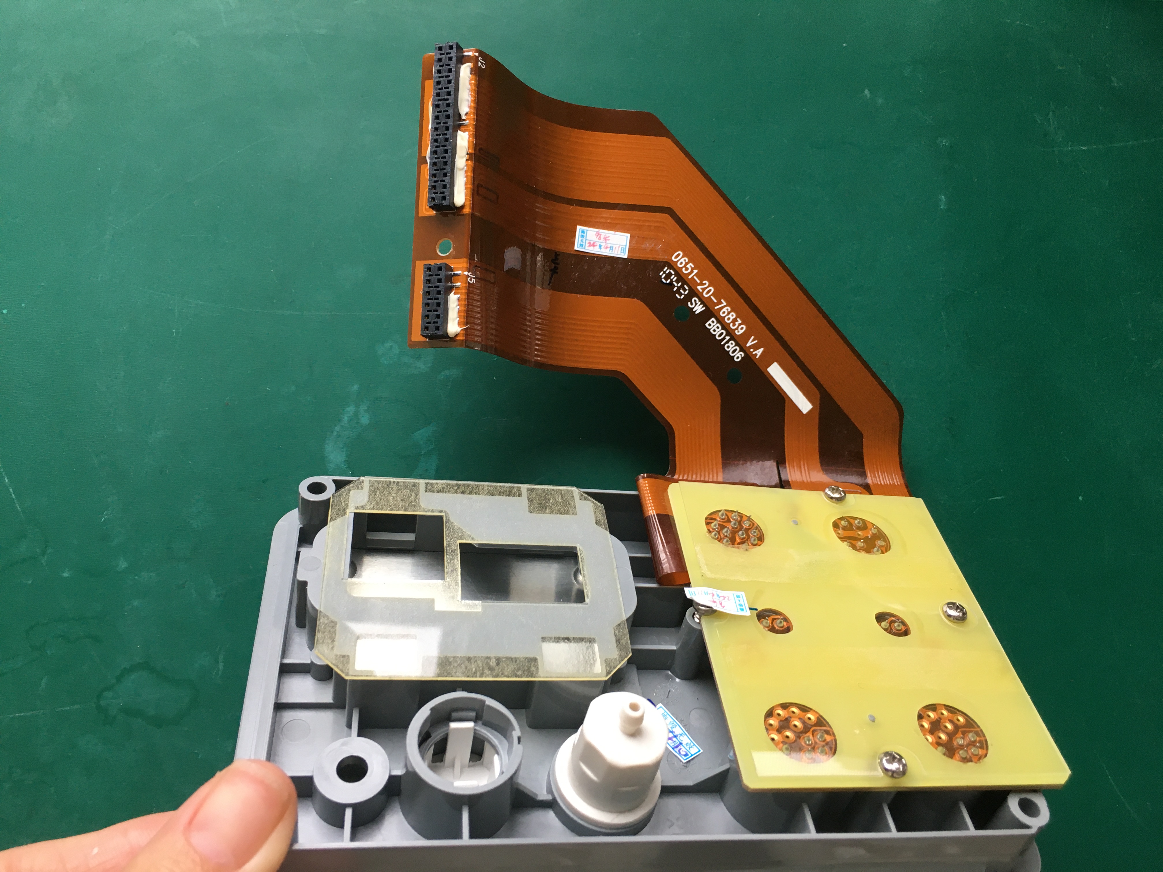 Mindray BeneHeart D6 Defibrillator Parameter Panel Board 0651-20-76839