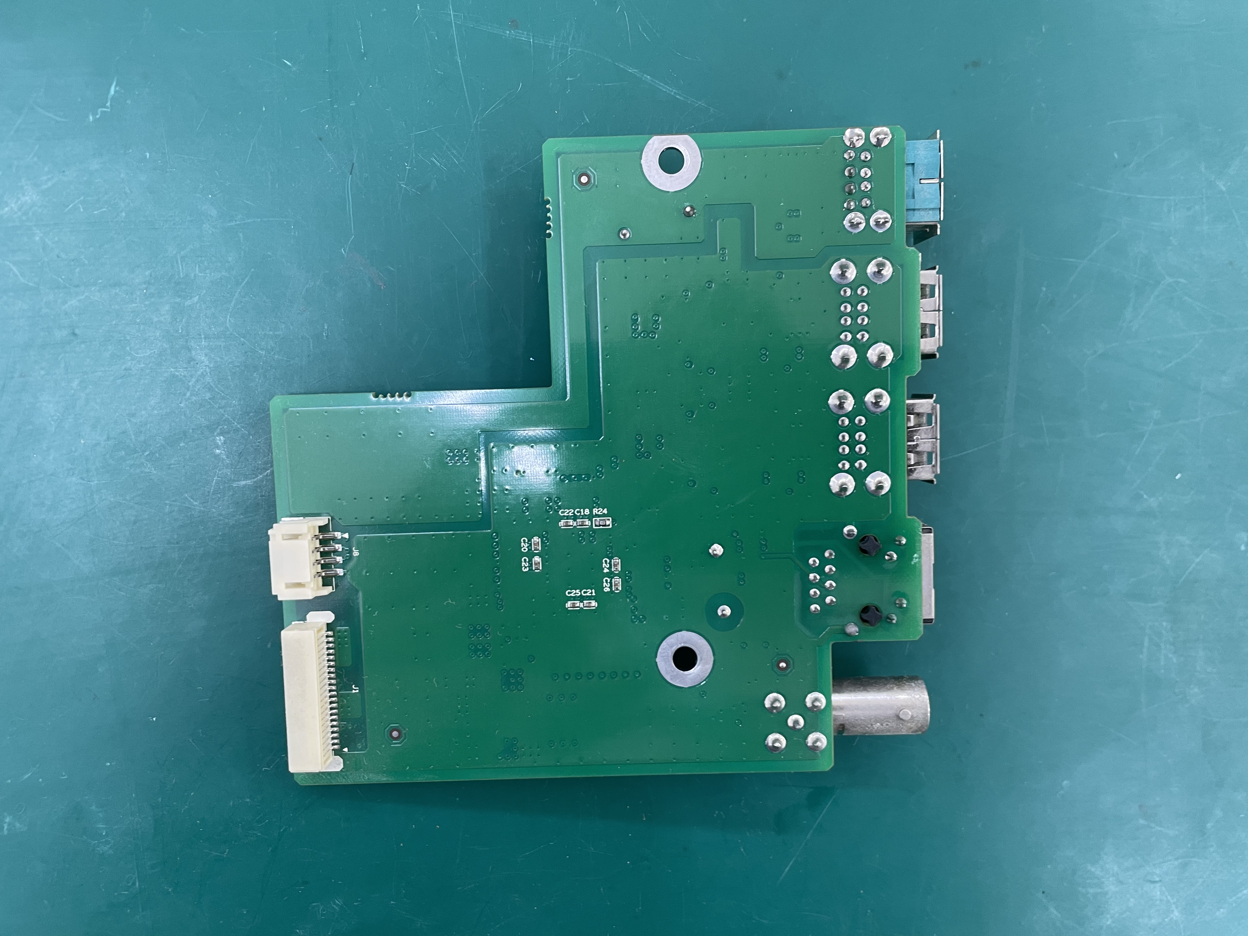 Mindray T5 patient monitor network card USB interface board 6802-20-66660VB 051-000020-00 (red)