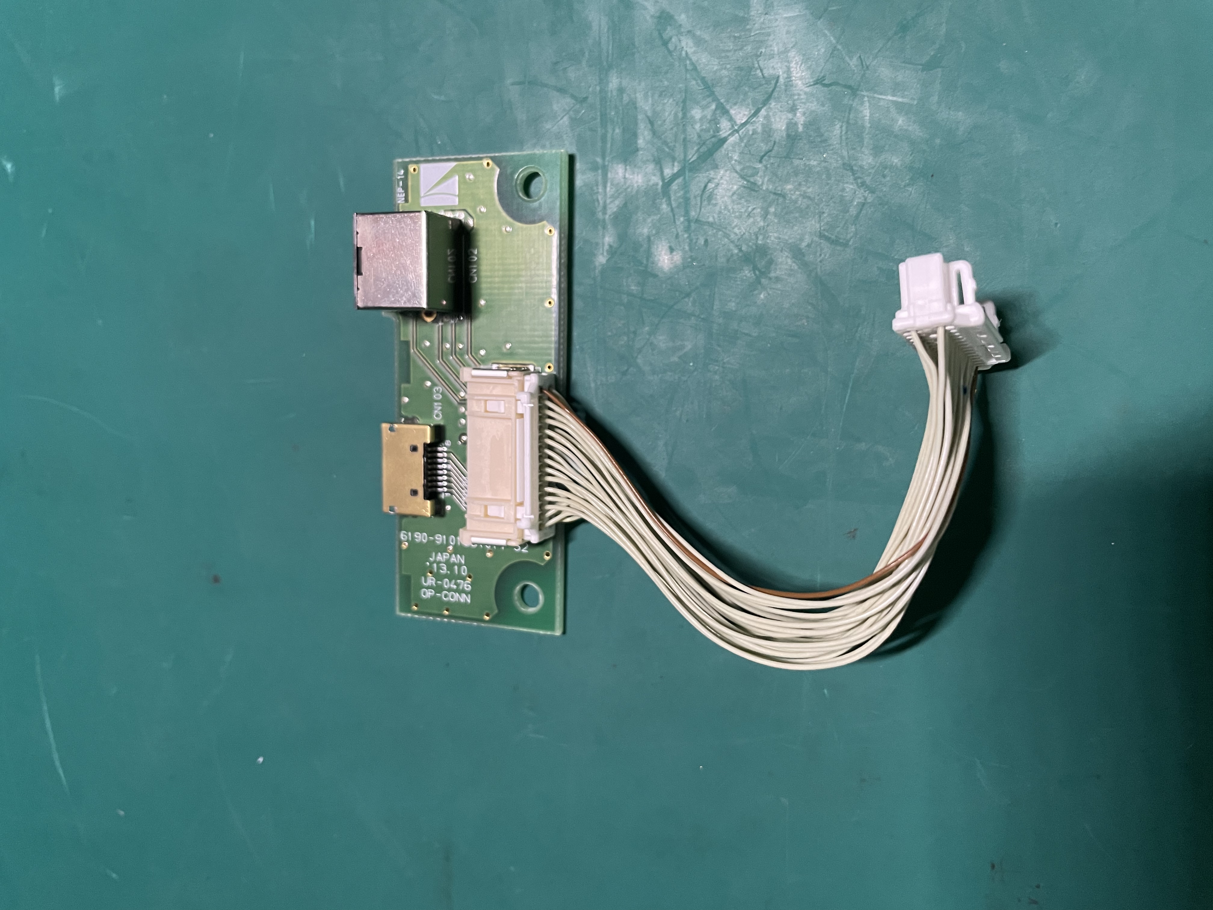 Nihon Kohden TEC-5602 Defibrilator Papan OP-CONN UR-0476 6190-910188(01)s1 13.10
