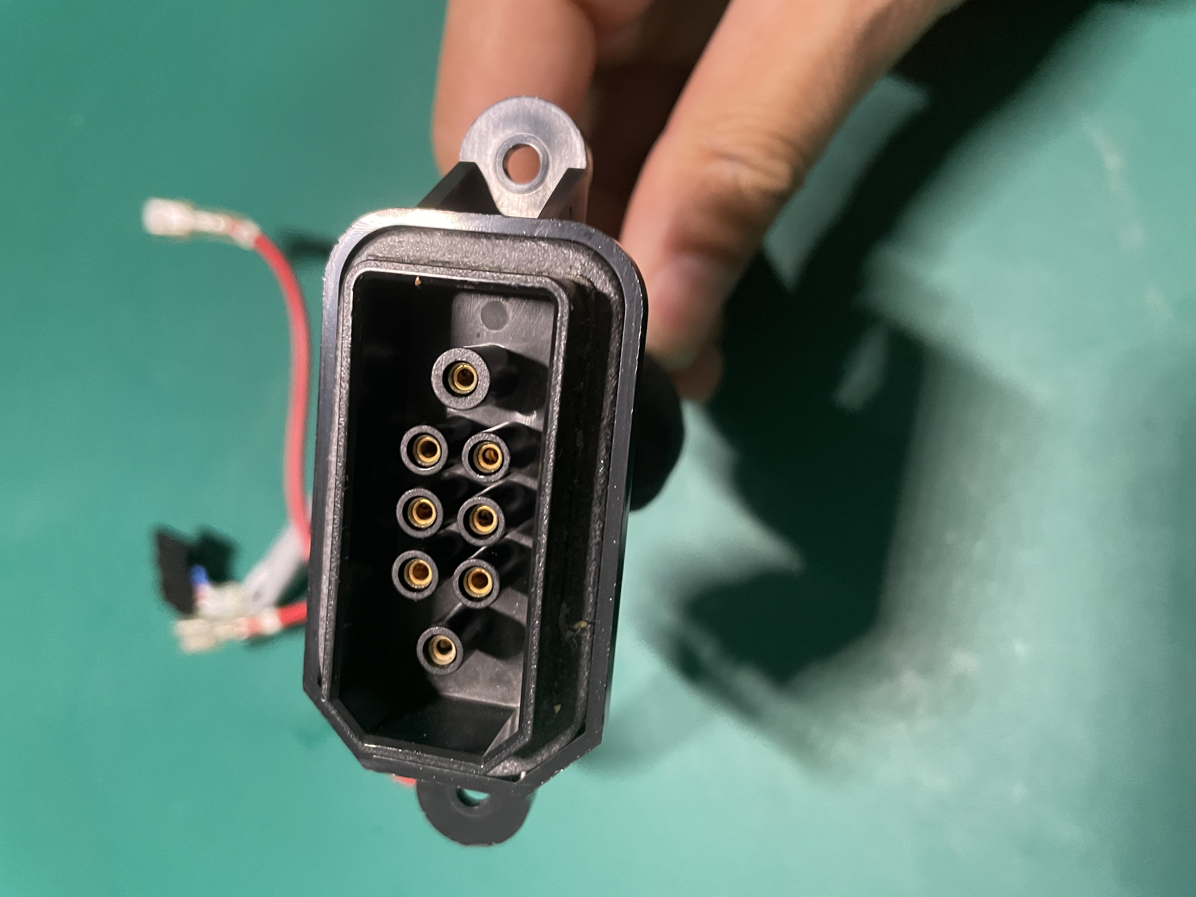 GE RESPONDER 3000 defibrillator paddle connector cable