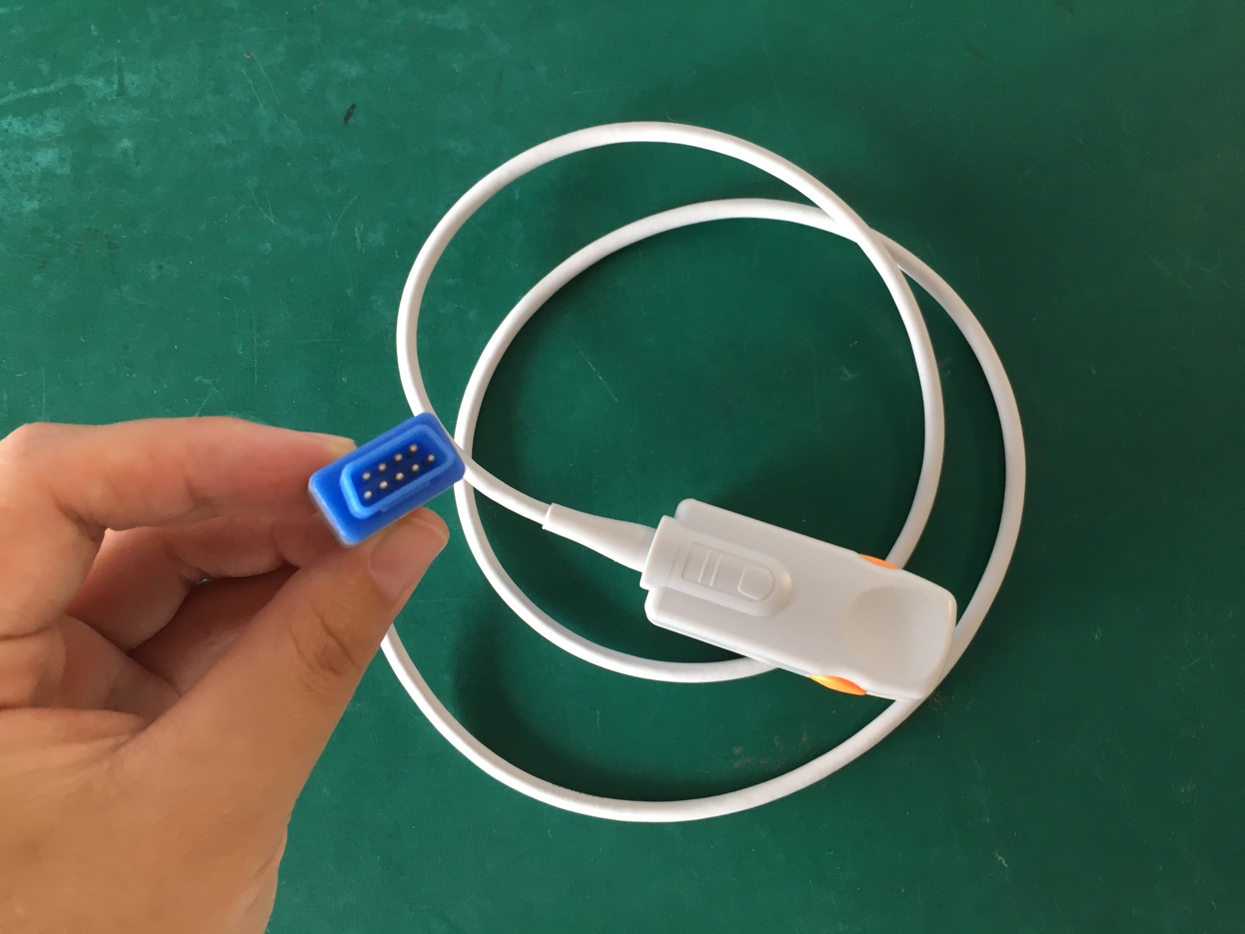 GE SPO2 Finger Sensor TS-F-D Adult compatible DLG-011-0204