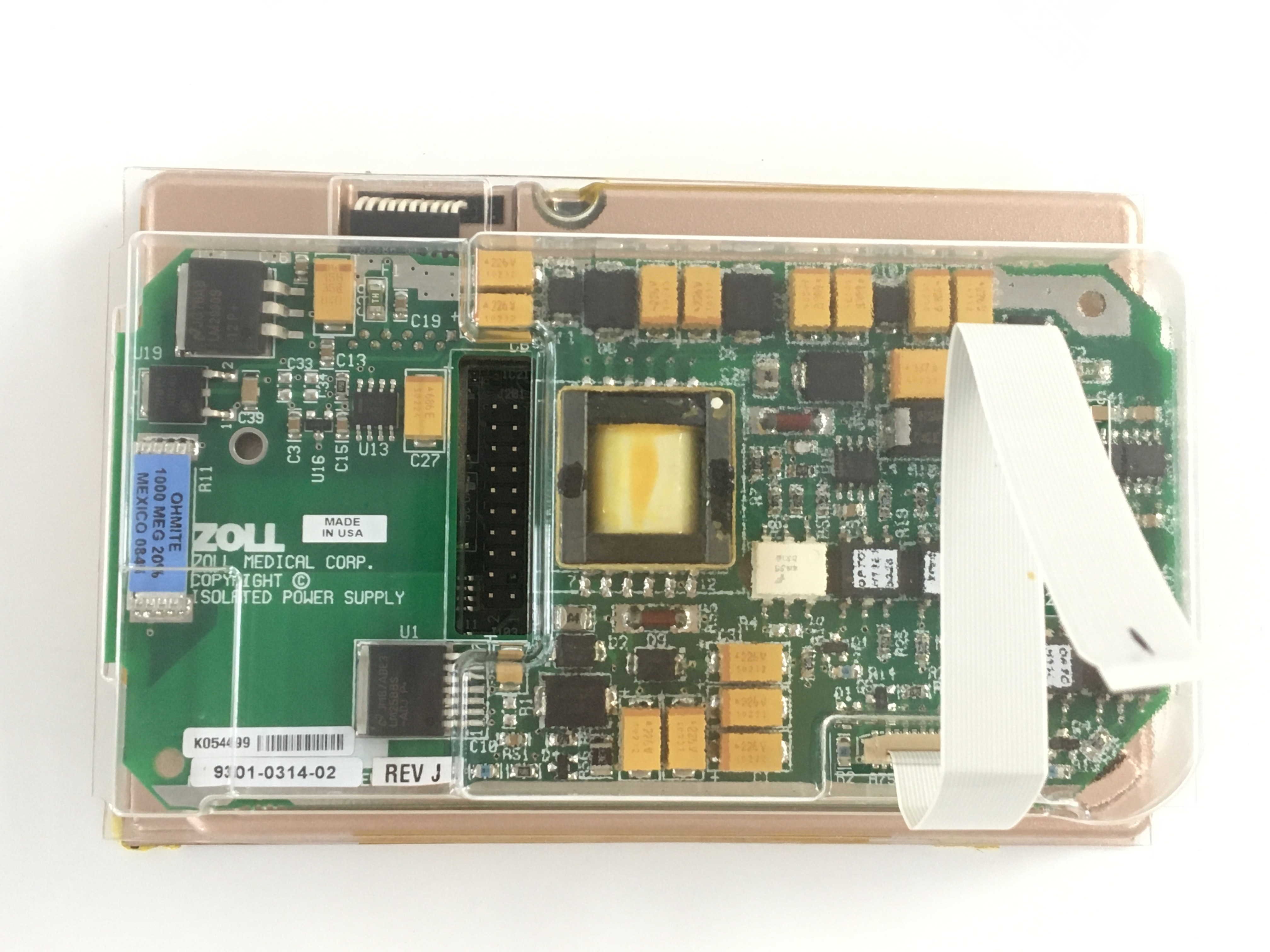 ZOLL M Series โมดูลจ่ายไฟแบบสแตนด์อโลนสำหรับเครื่องกระตุ้นหัวใจด้วย EtCO2 9301-0314-02