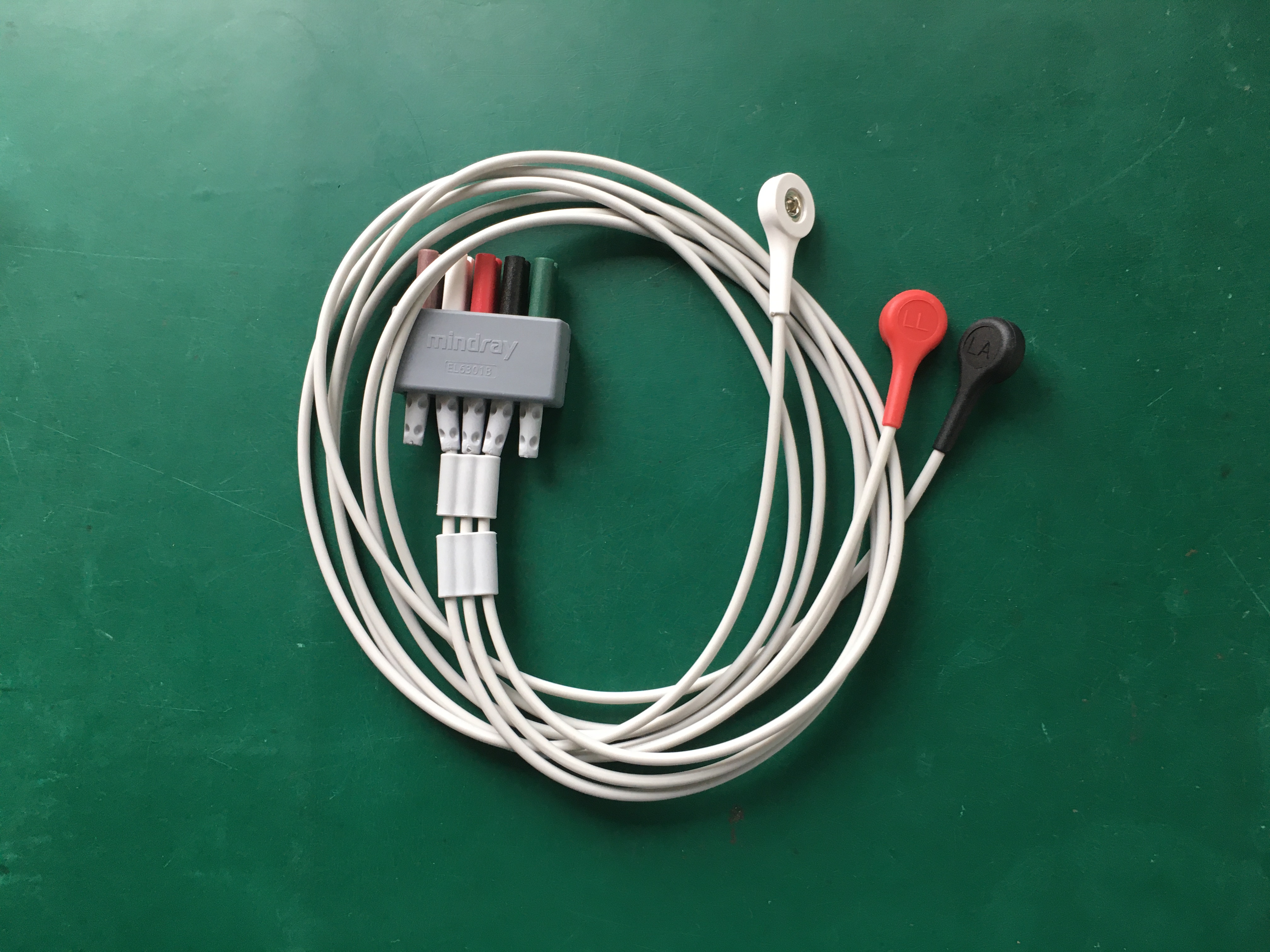 Mindray 3-lead ECG leadset Adult Pediatric AHA snap 0010-30-42734