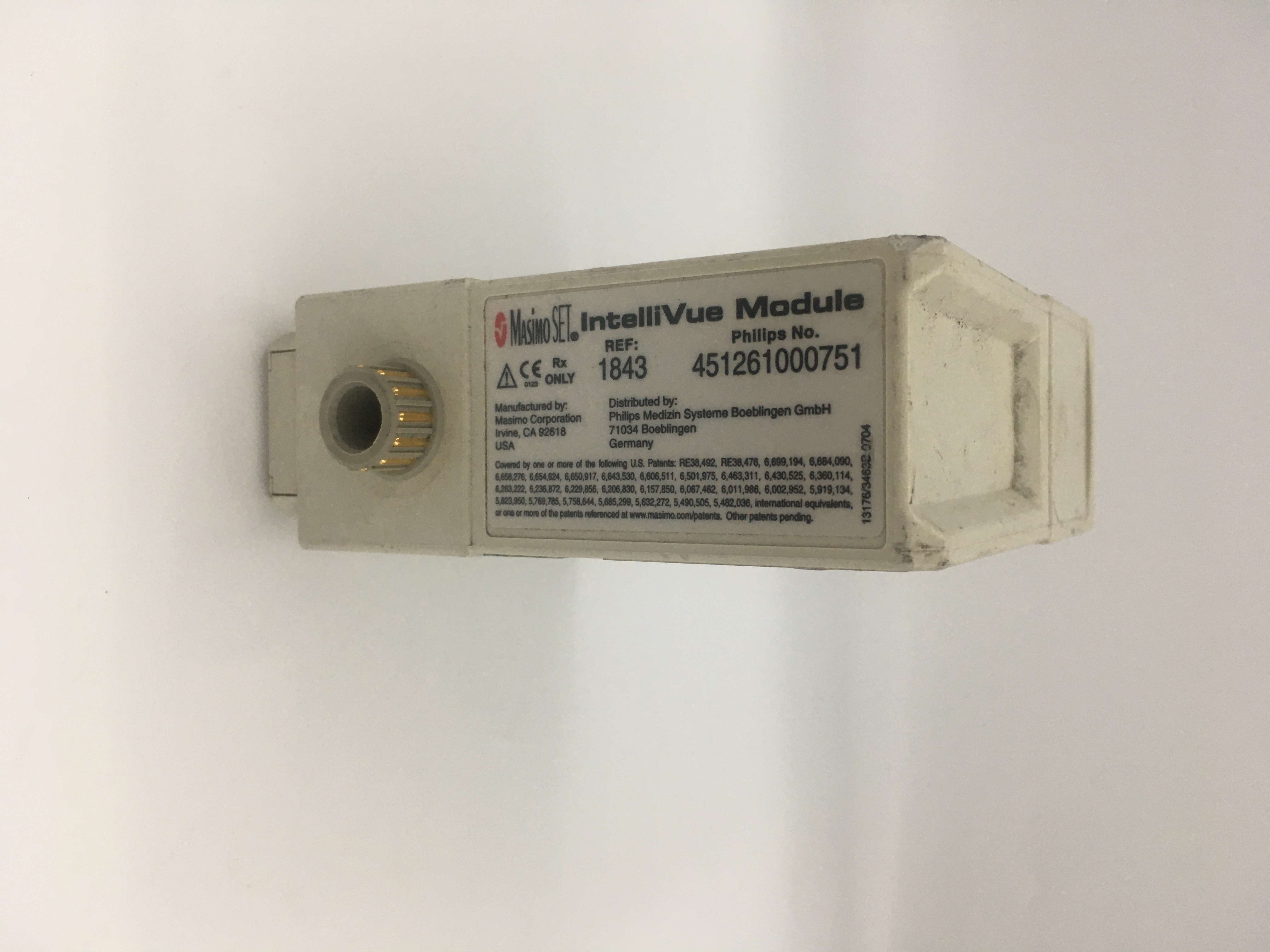 Módulo Philips IntelliVue MasimoSet Spo2 1843 451261000751