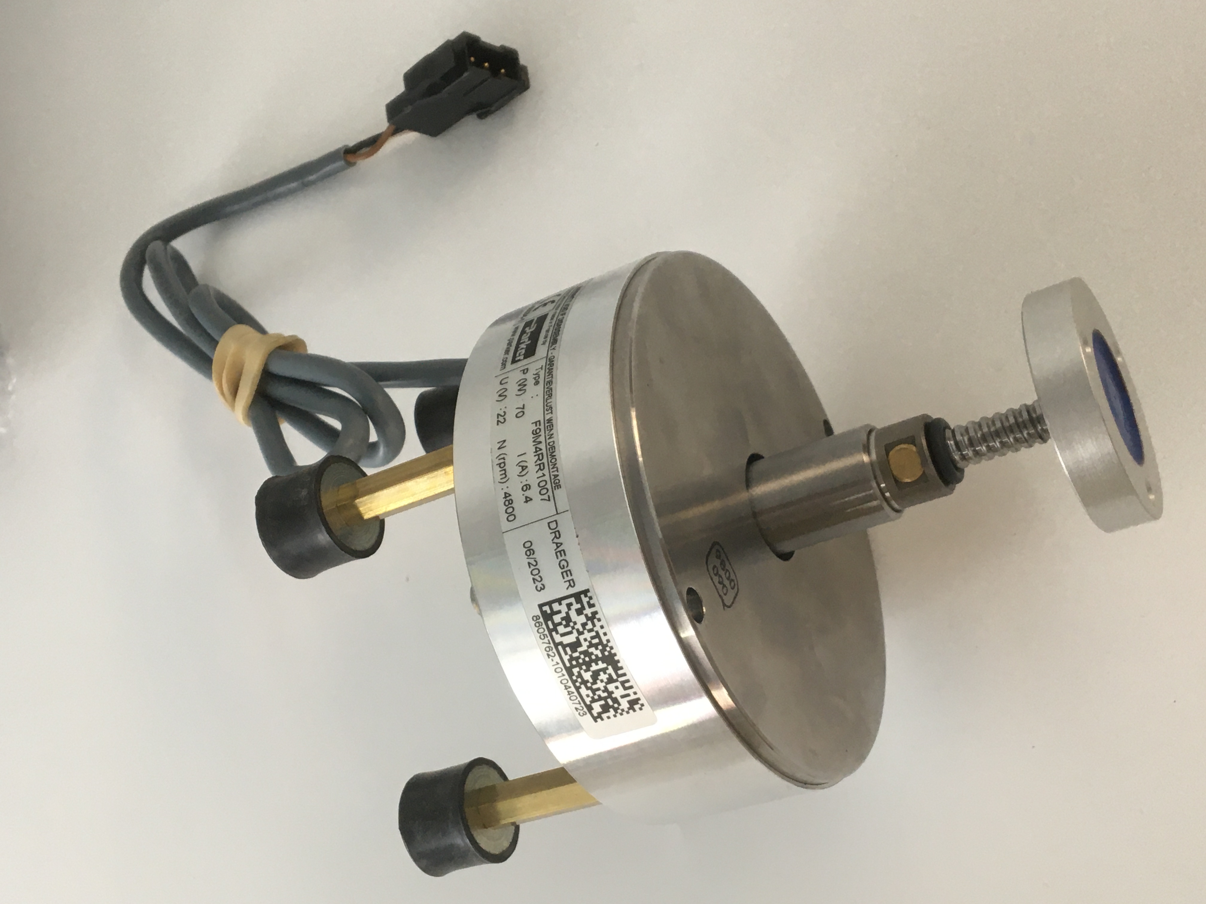 Drager Fabius GS เครื่องระงับความรู้สึก ชนิดมอเตอร์ F9M4RR100