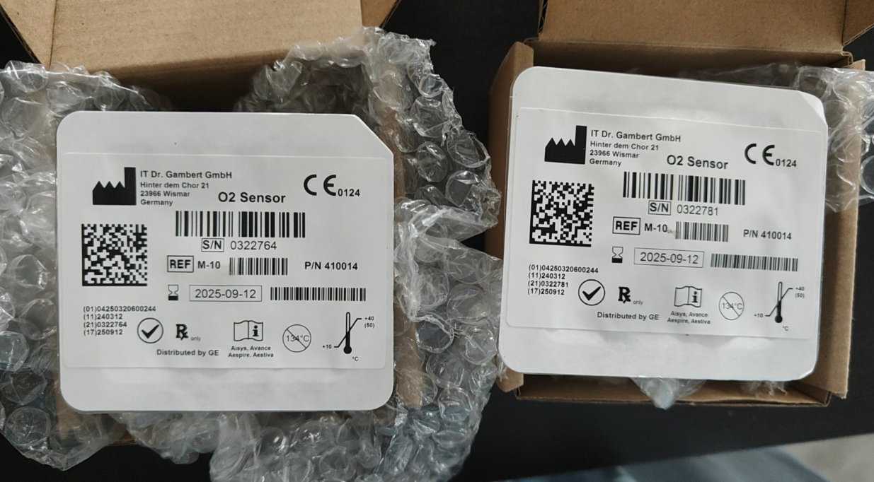 GE O2 sensor SN0316655 PN M-10