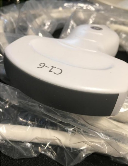 Sonda de matriz curva GE C1-6-D para máquina de ultrasonido GE Logiq E9 Logiq S8 Vivid E95 Vivid S70