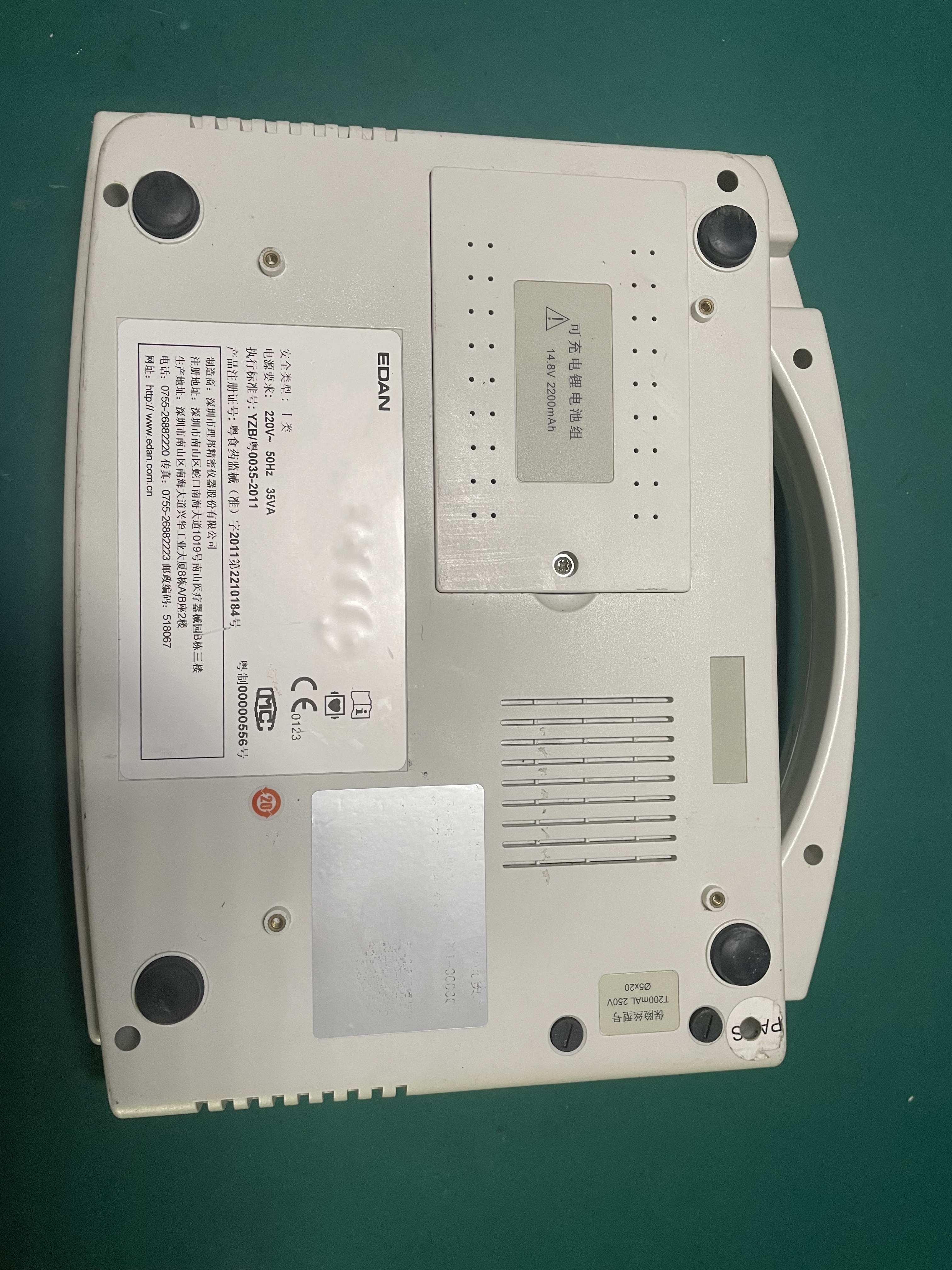 Reparación usada de la máquina de ECG Edan SE-100