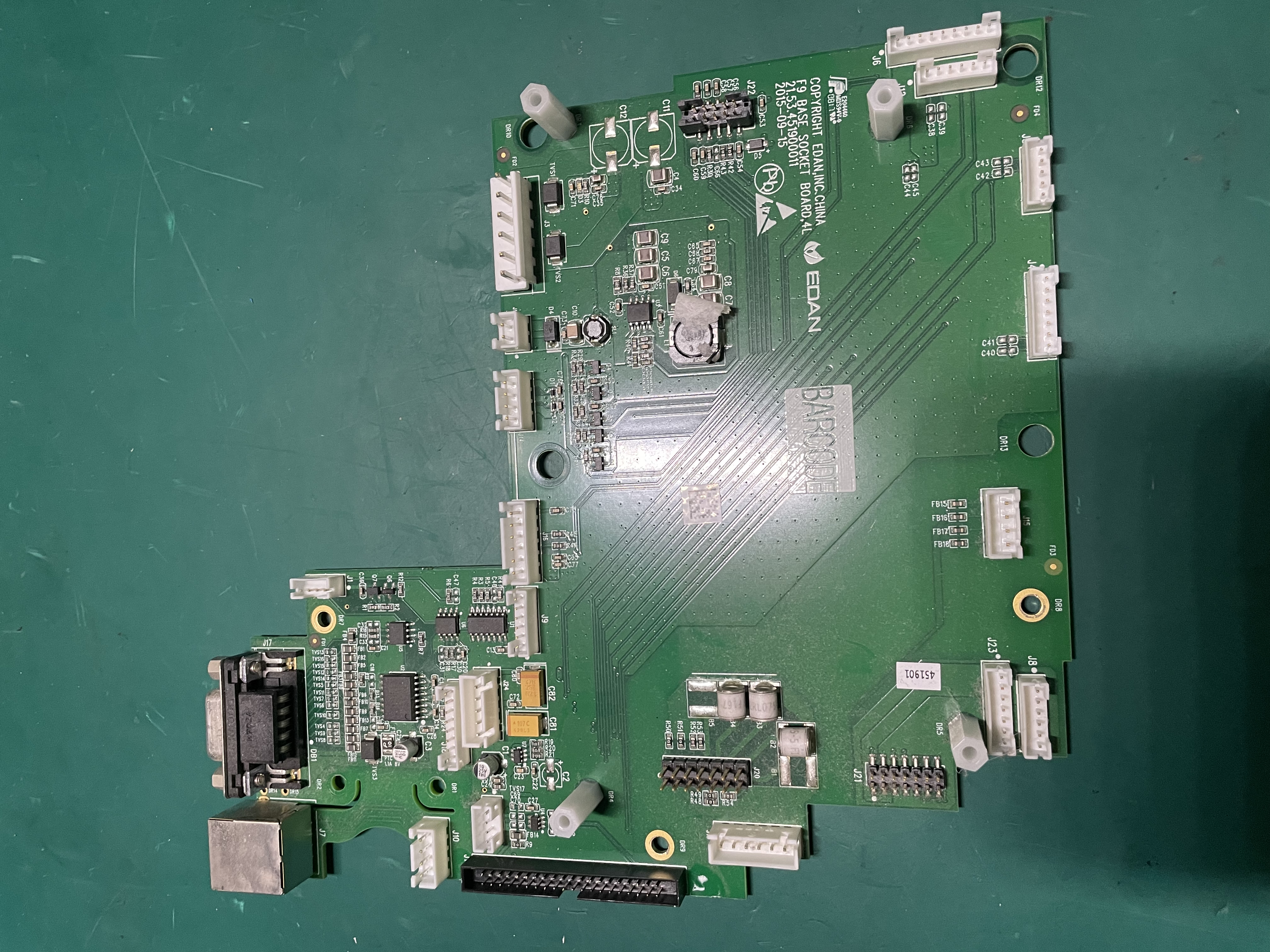 Edan F6 Fetal Monitor Base Socket Board 4L 21.53.451900011