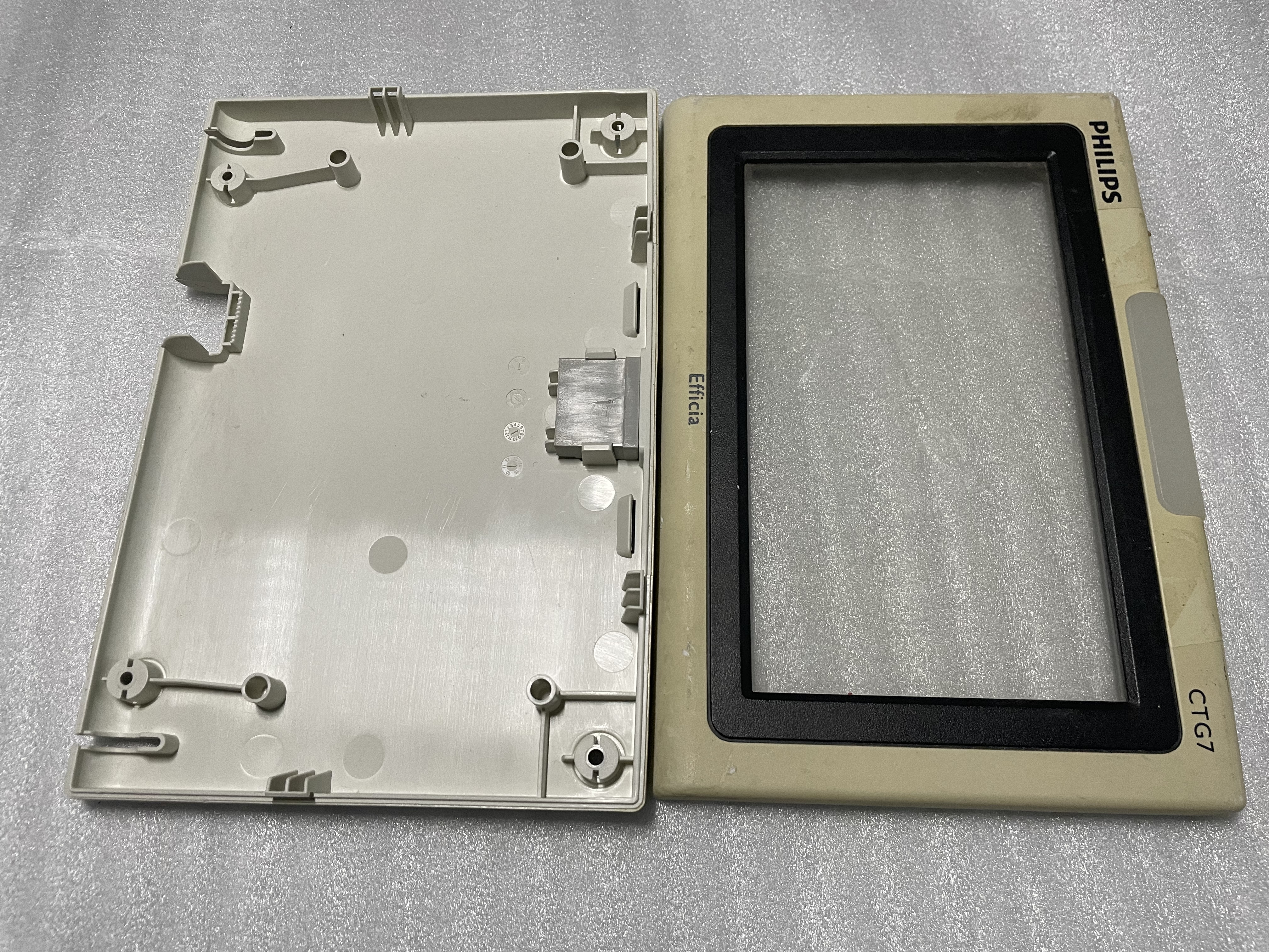 Philips Goldway CTG7 Fetal Monitor Complete Display With Frame & Protective Screen