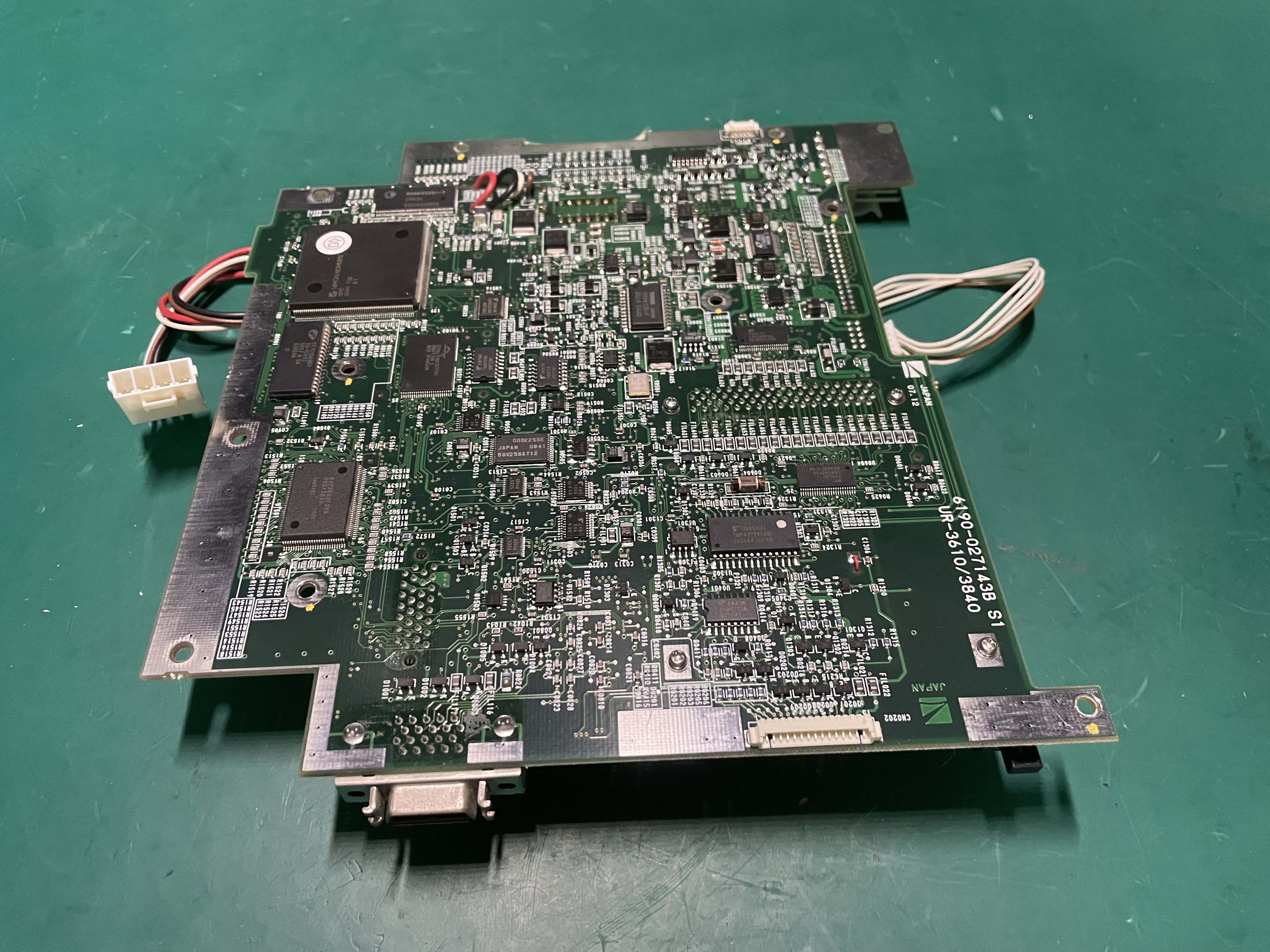 Nihon Kohden BSM-2301C Patient Monitor Main Board UR-3610 3840 6190-027143B