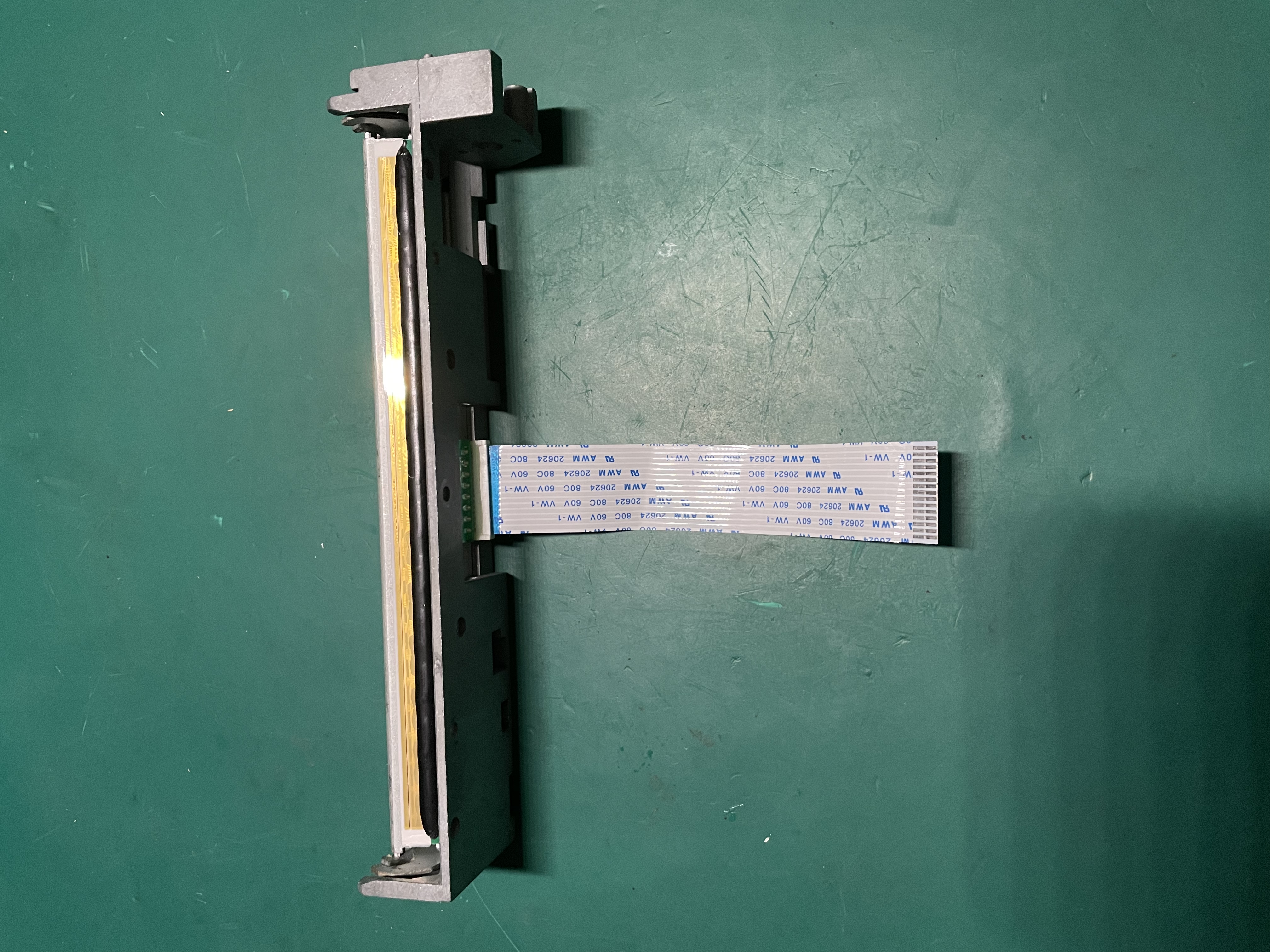 Pemasangan Kepala Pencetak Monitor Janin Philips Goldway CTG7