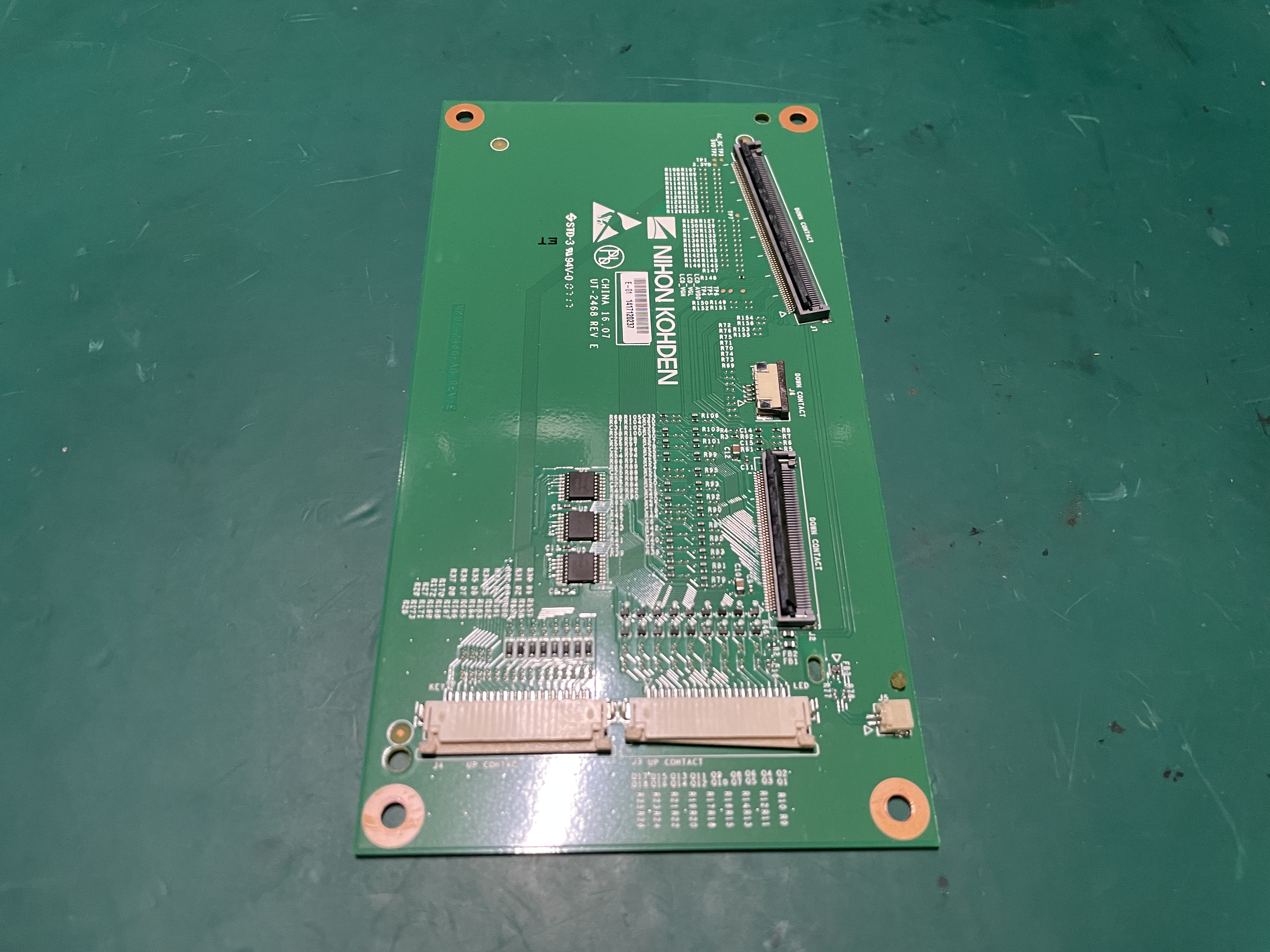 Nihon Kohden ECG-2350 ECG Machine Display Board UT-2468