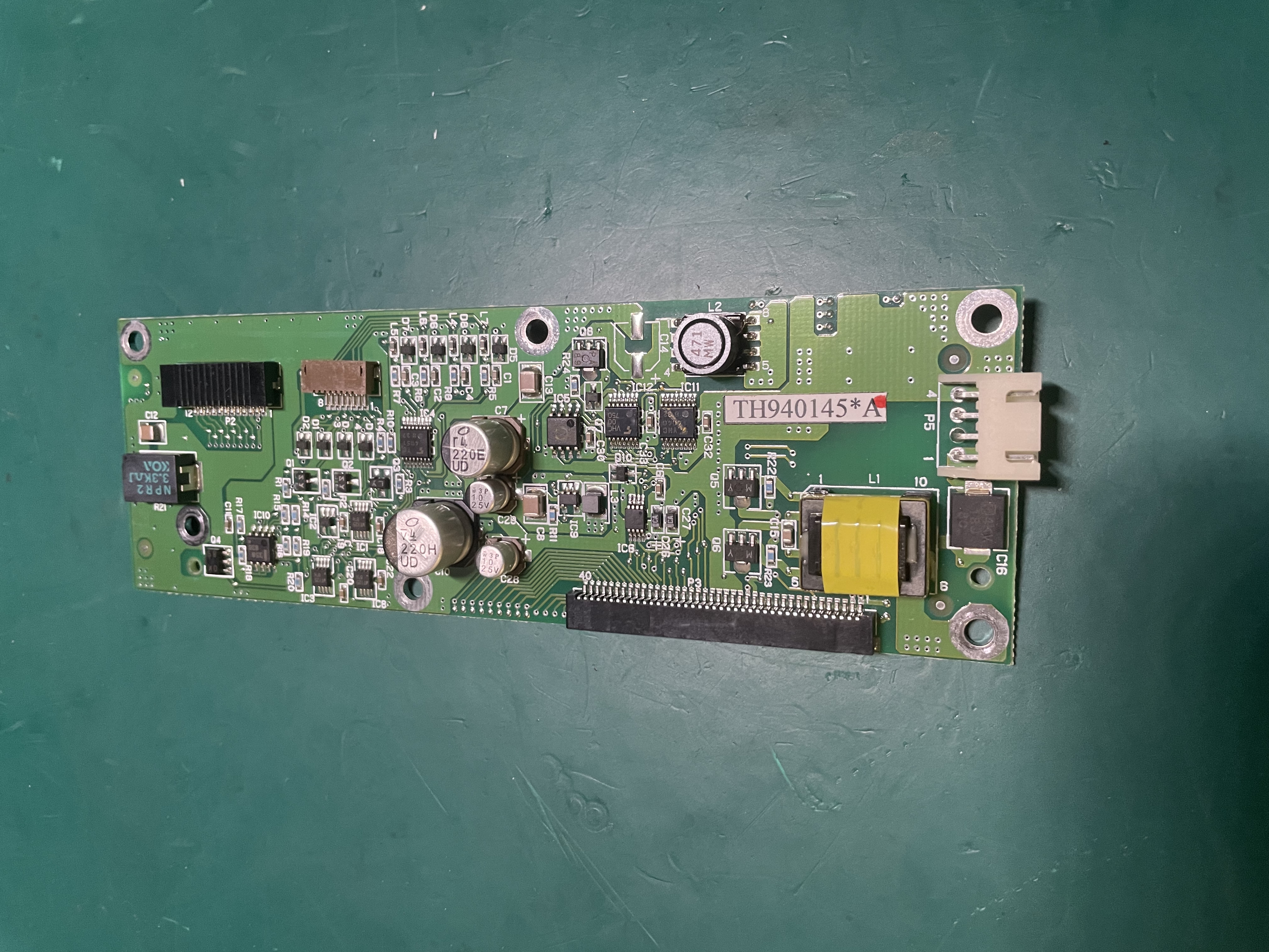 Edan SE-100 ECG Mchine แผงปุ่มกด (บอร์ดปฏิบัติการ) TH940145A PCB-6866E