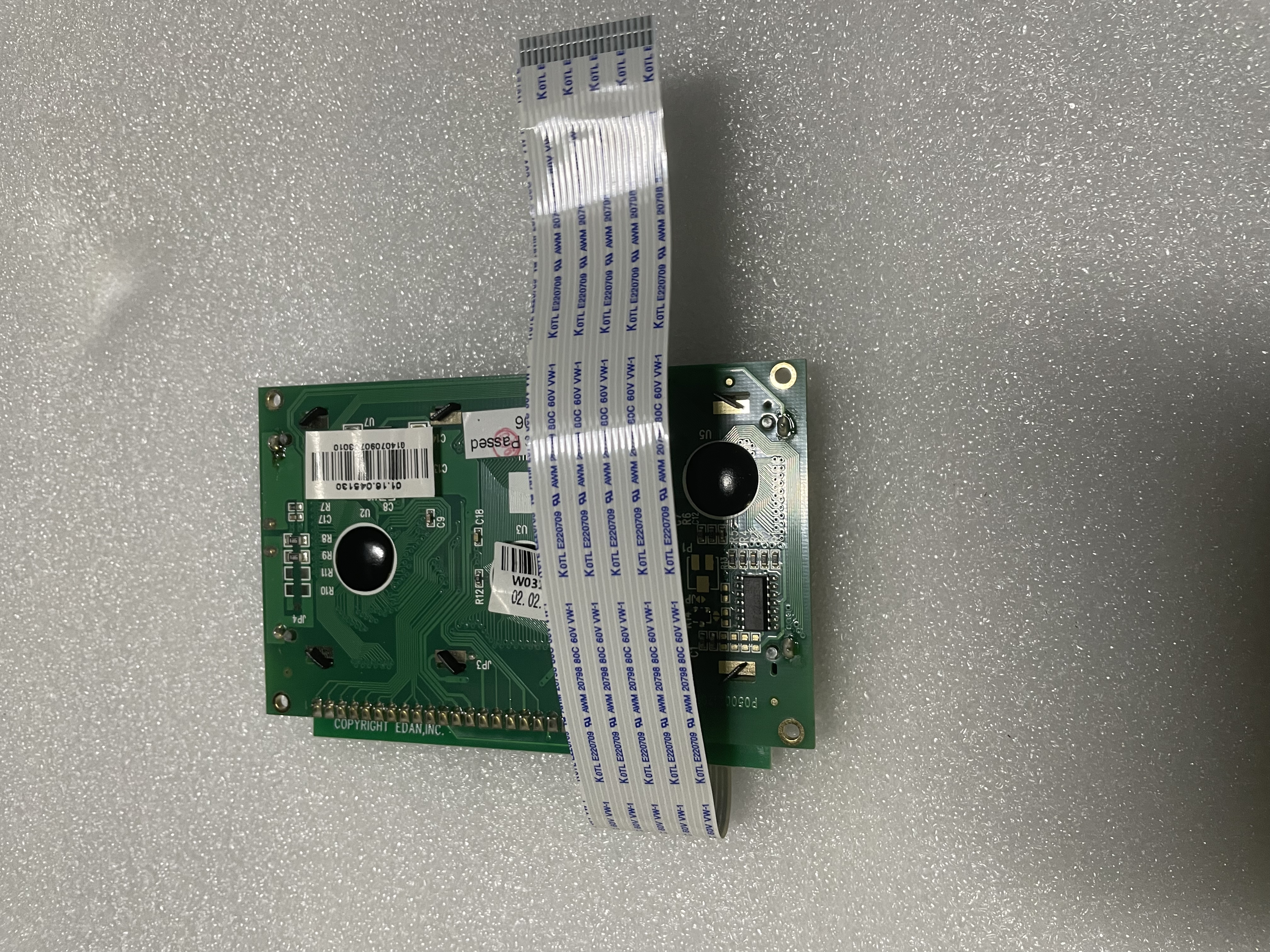 Edan SE-100 ECG Machine Display Assembly พร้อมบอร์ด LM19264ACW