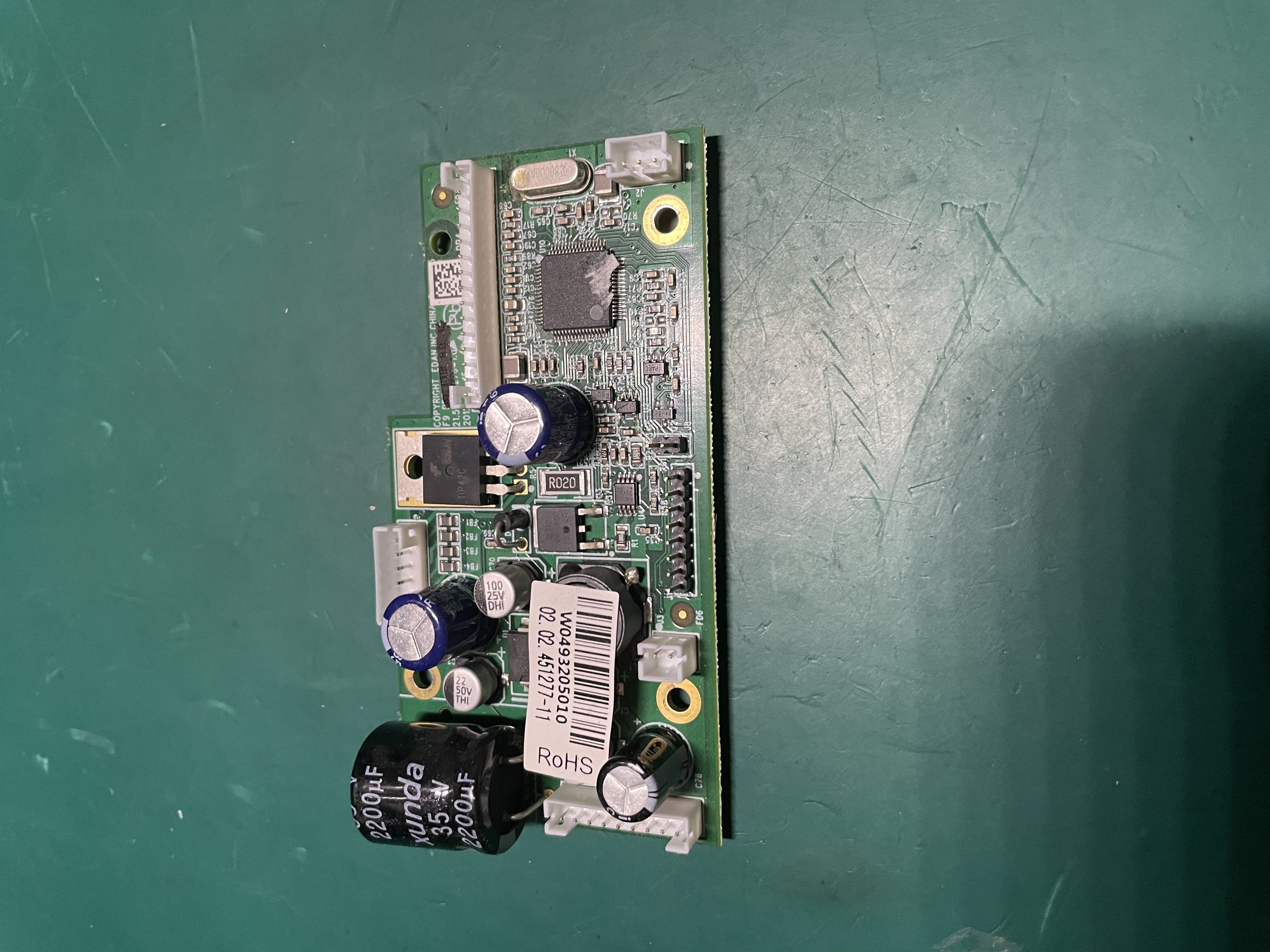 Edan F6 Fetal Monitor Printer Board 02.02.451277 02
