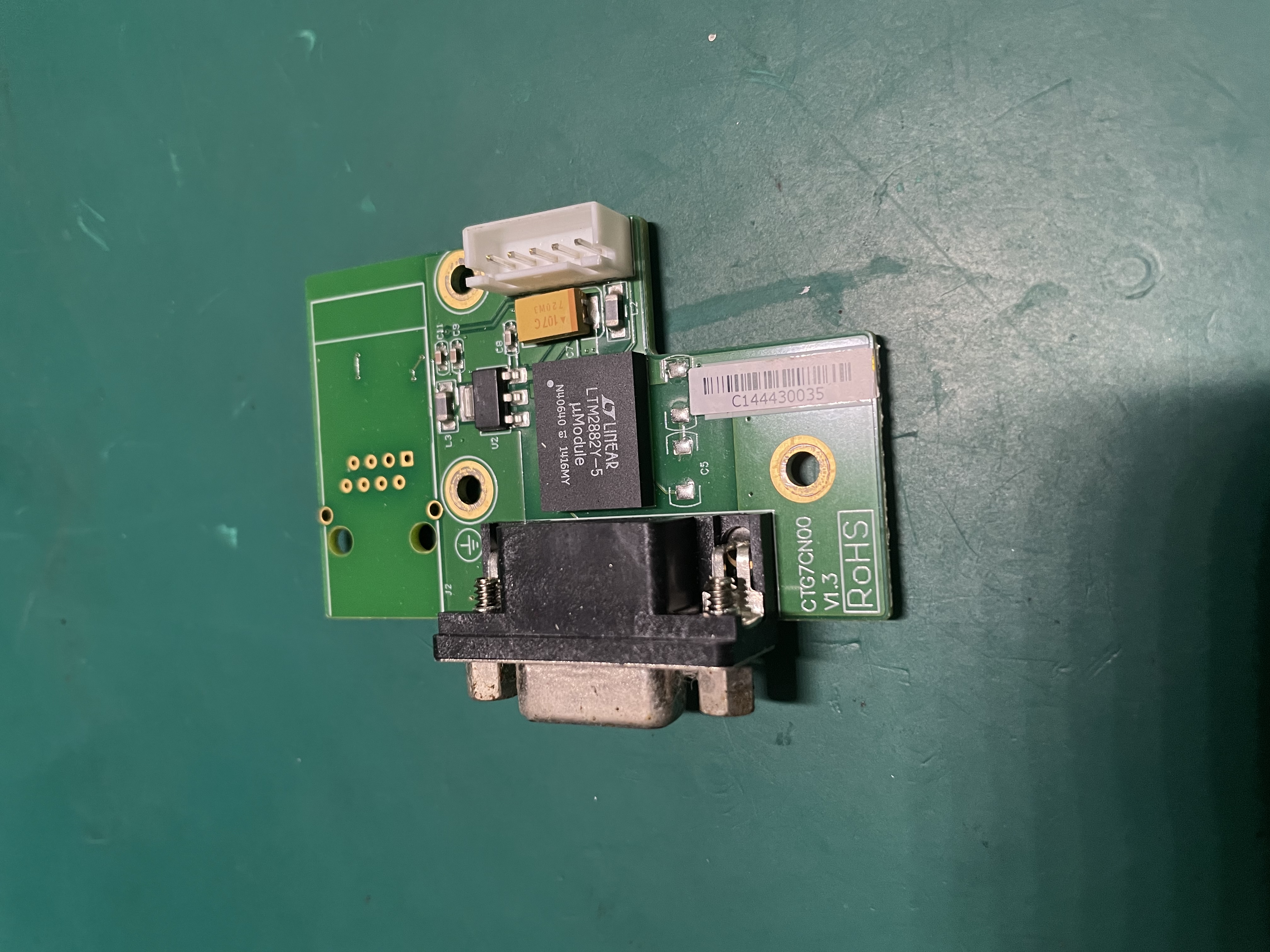 Philips Goldway CTG7 บอร์ดอินเทอร์เฟซ VGA จอภาพทารกในครรภ์ CTG7CN00 V1