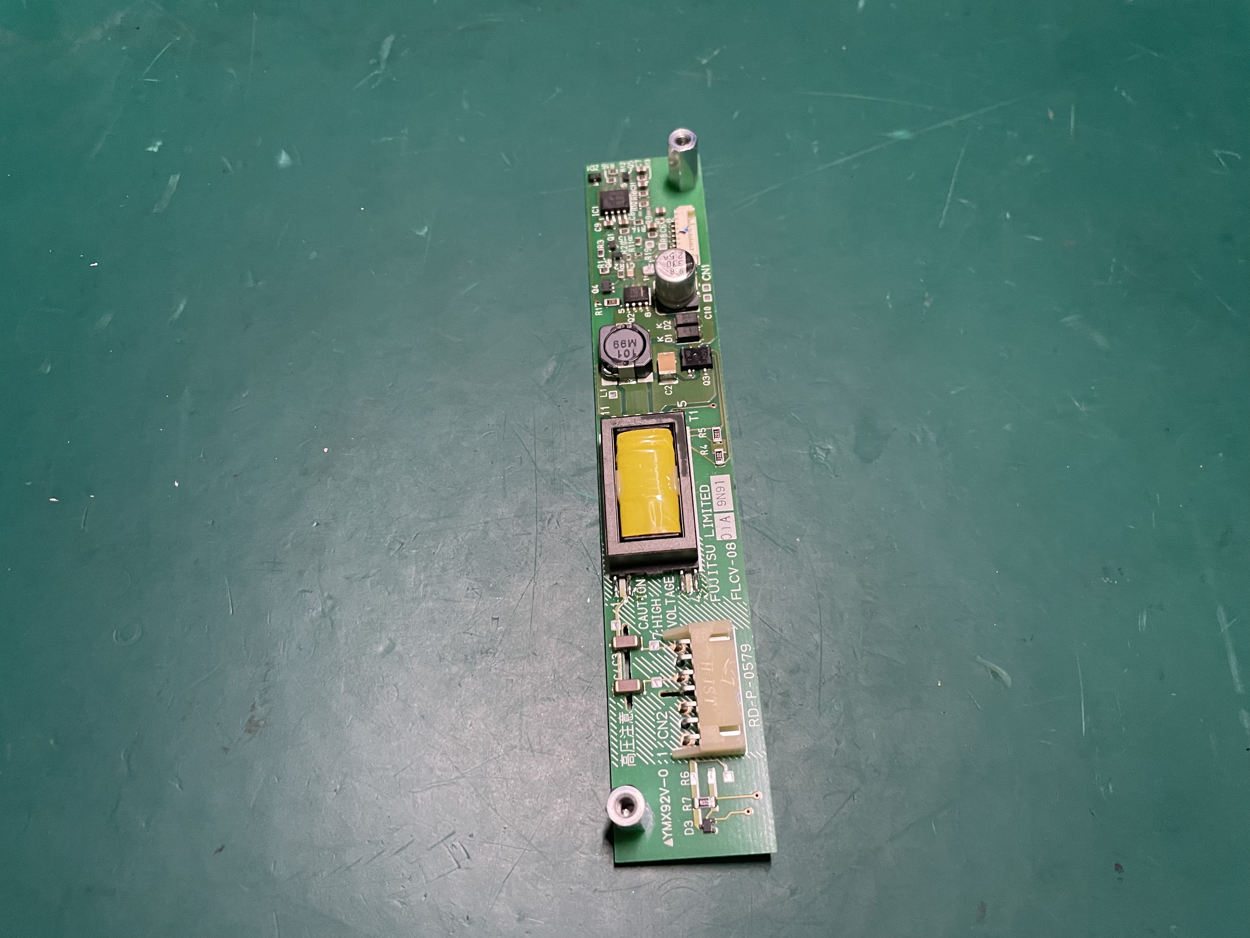 Nihon Kohden BSM-2301C จอแสดงผลการตรวจสอบผู้ป่วยบอร์ดไฟฟ้าแรงสูง FLCV-0801A9N91 RD-P-0579