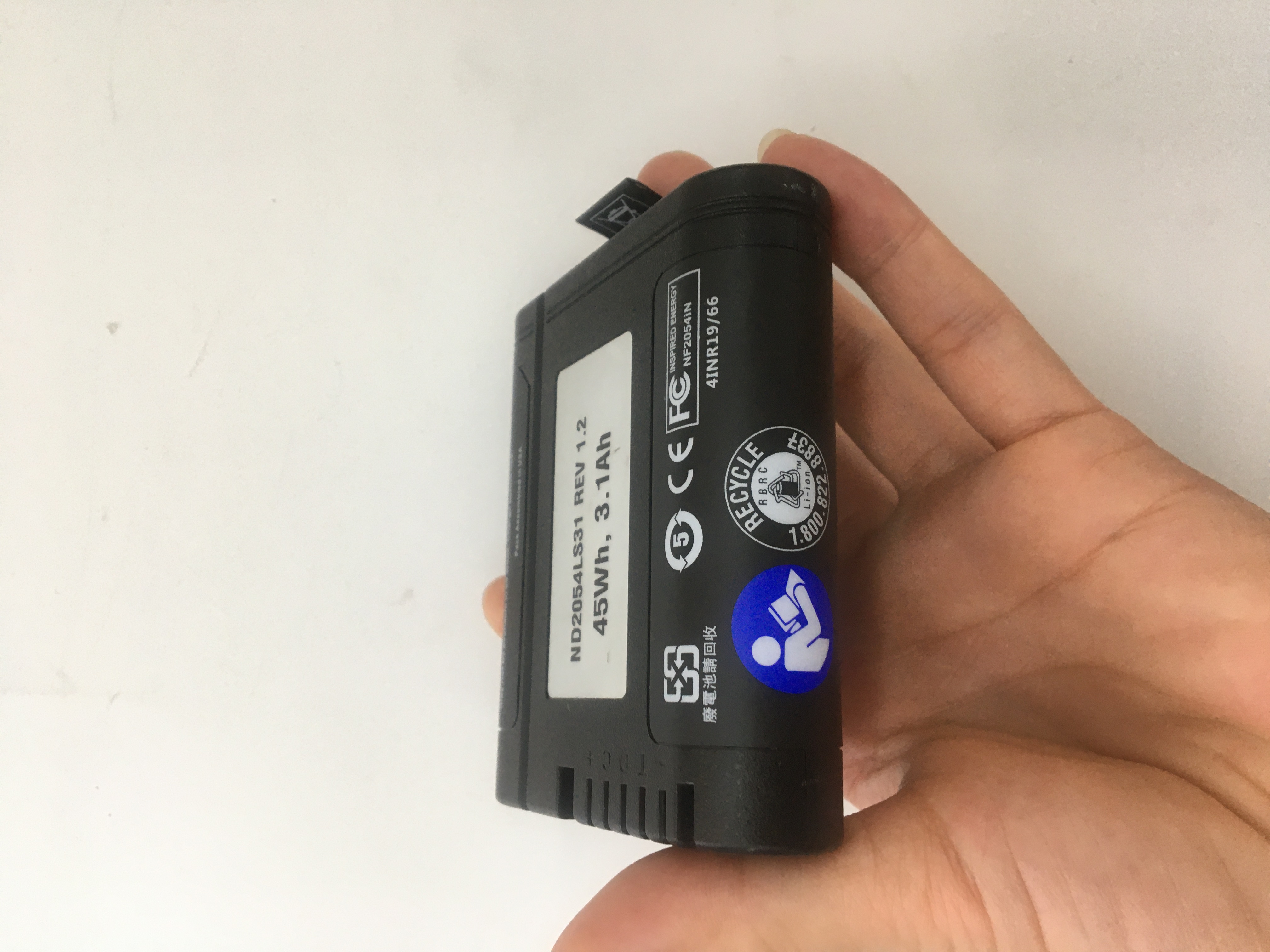 INSPIRED ENERGY Batería Integra REF BAT1001 ND2054LS31 REV 1.2 45Wh 3.1Ah