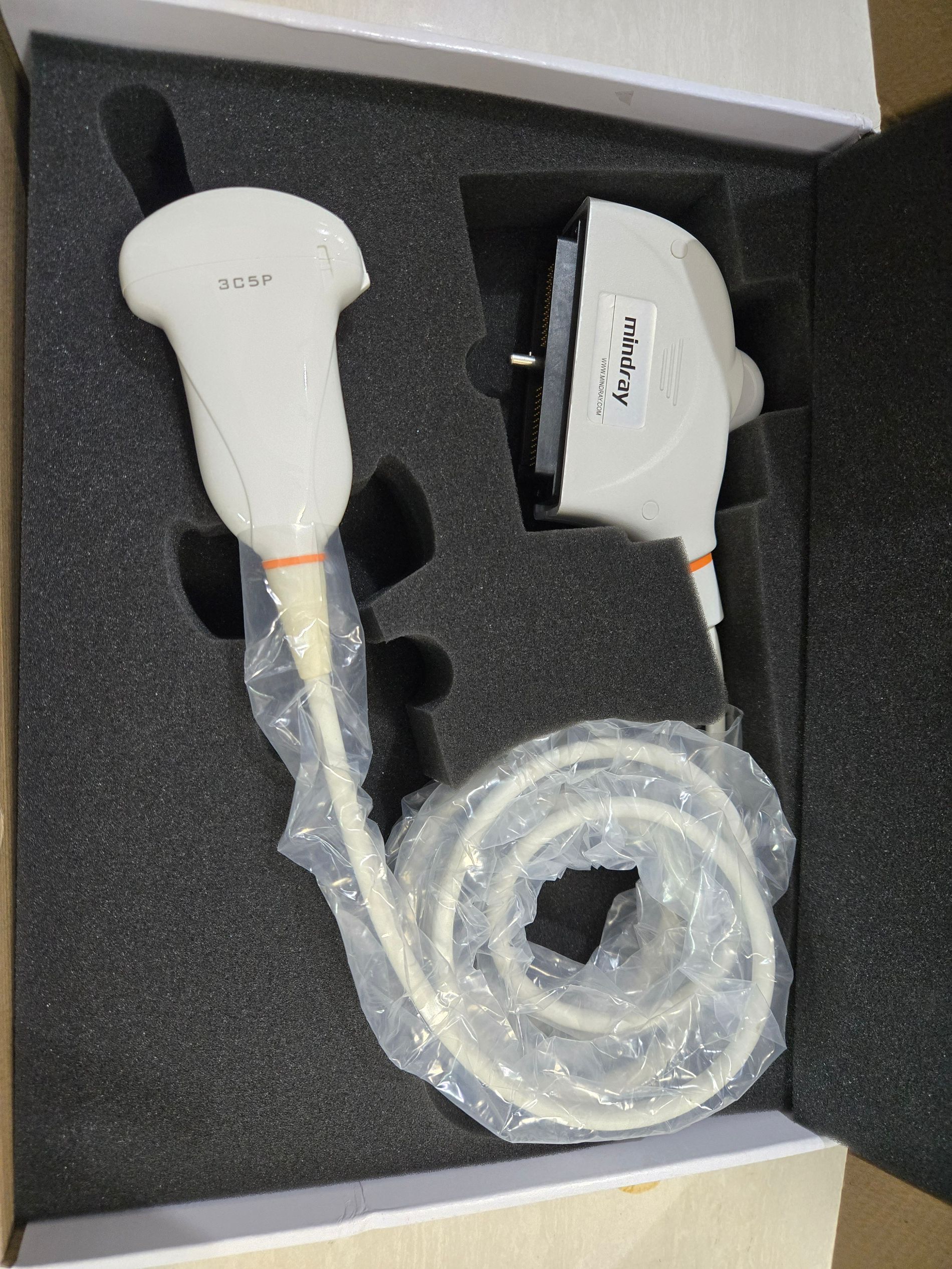 Sonda de matriz convexa del transductor de ultrasonido 3C5P para la máquina de ultrasonido Mindray DC-30