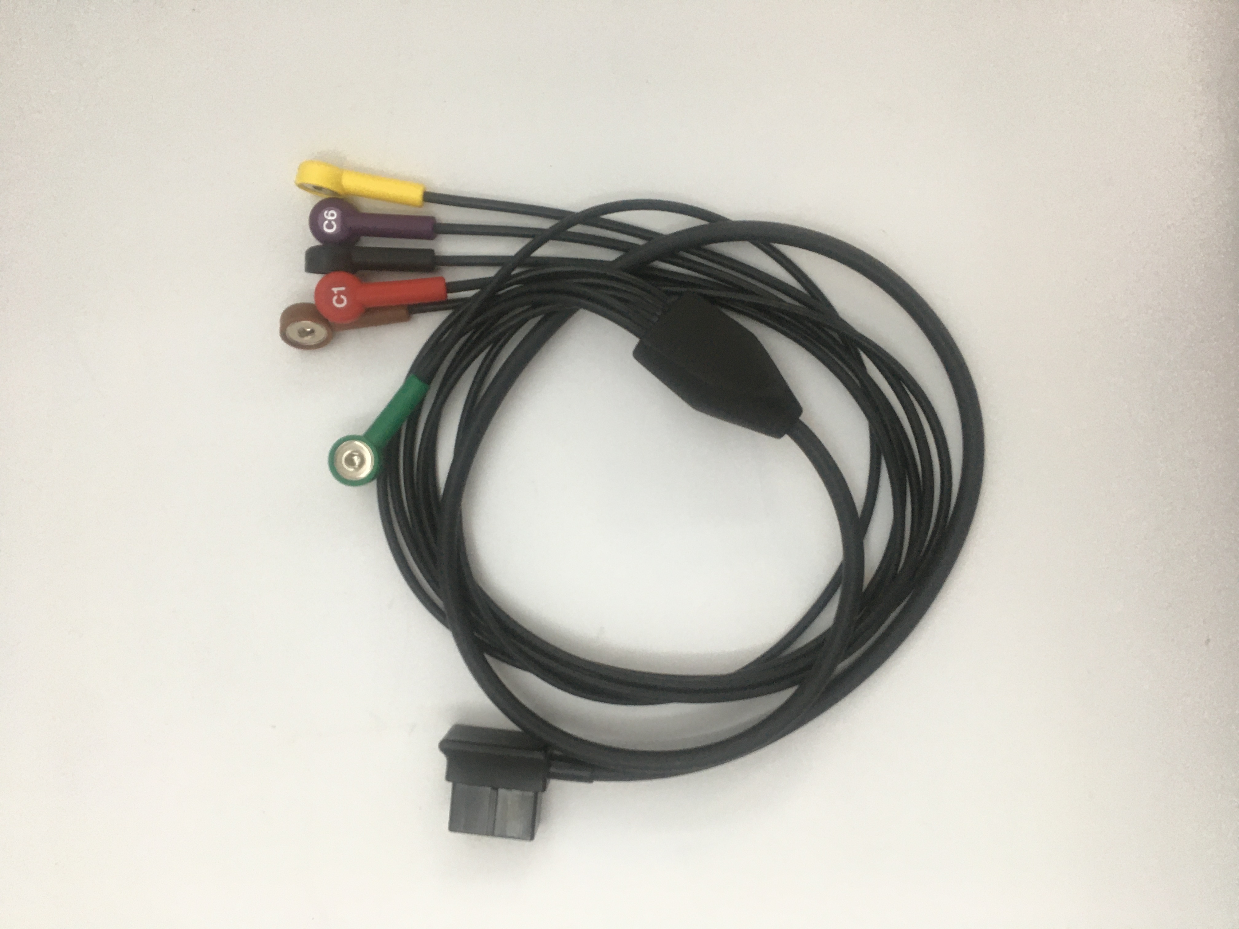 Zoll M Serve Defibrillator ECG Leads Chest 6 Leads  Cable PN 3012-0021-02-12 REV B