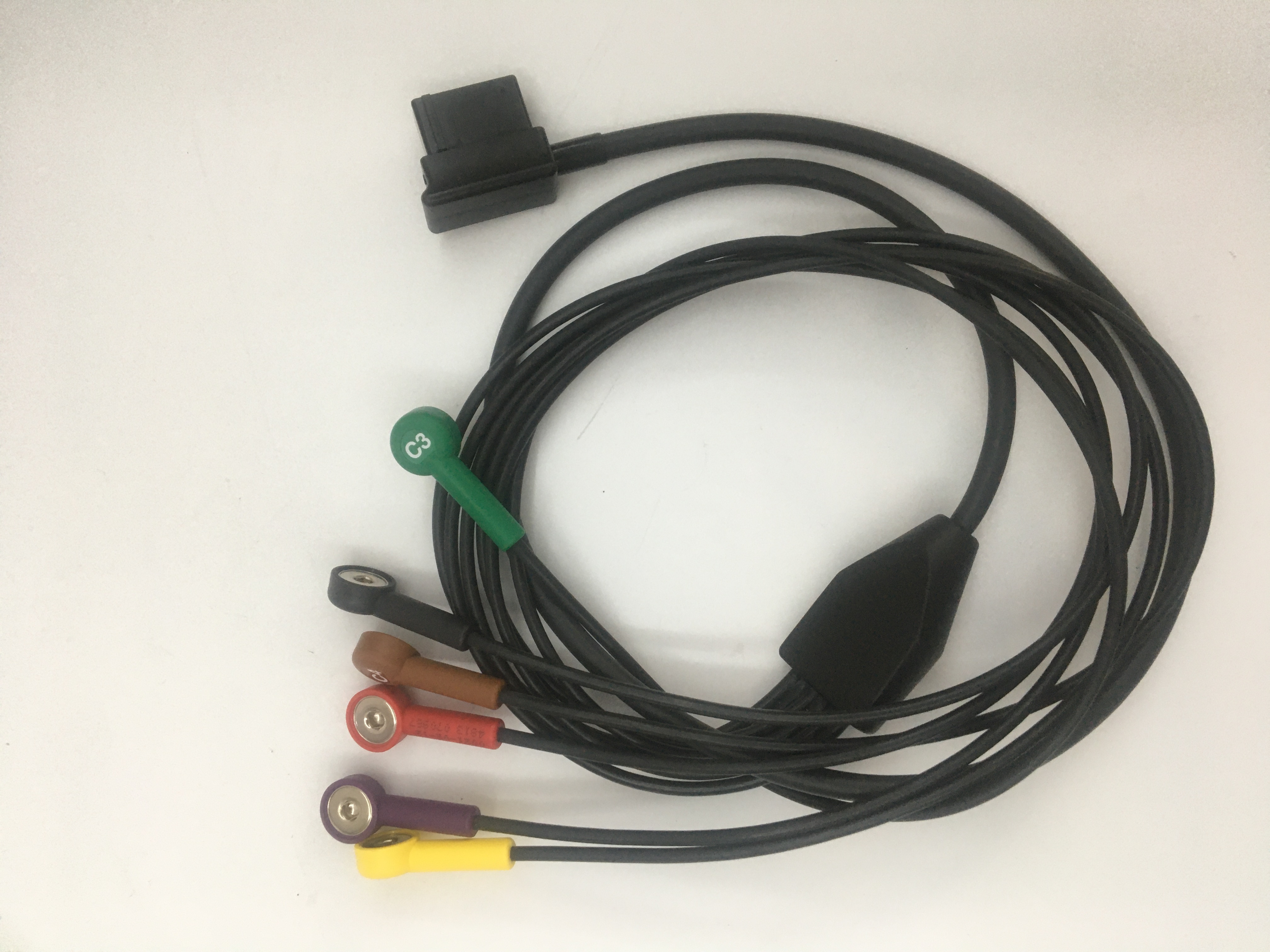 Zoll M Serve Defibrillator ECG Leads Chest 6 Leads  Cable PN 3012-0021-02-12 REV B
