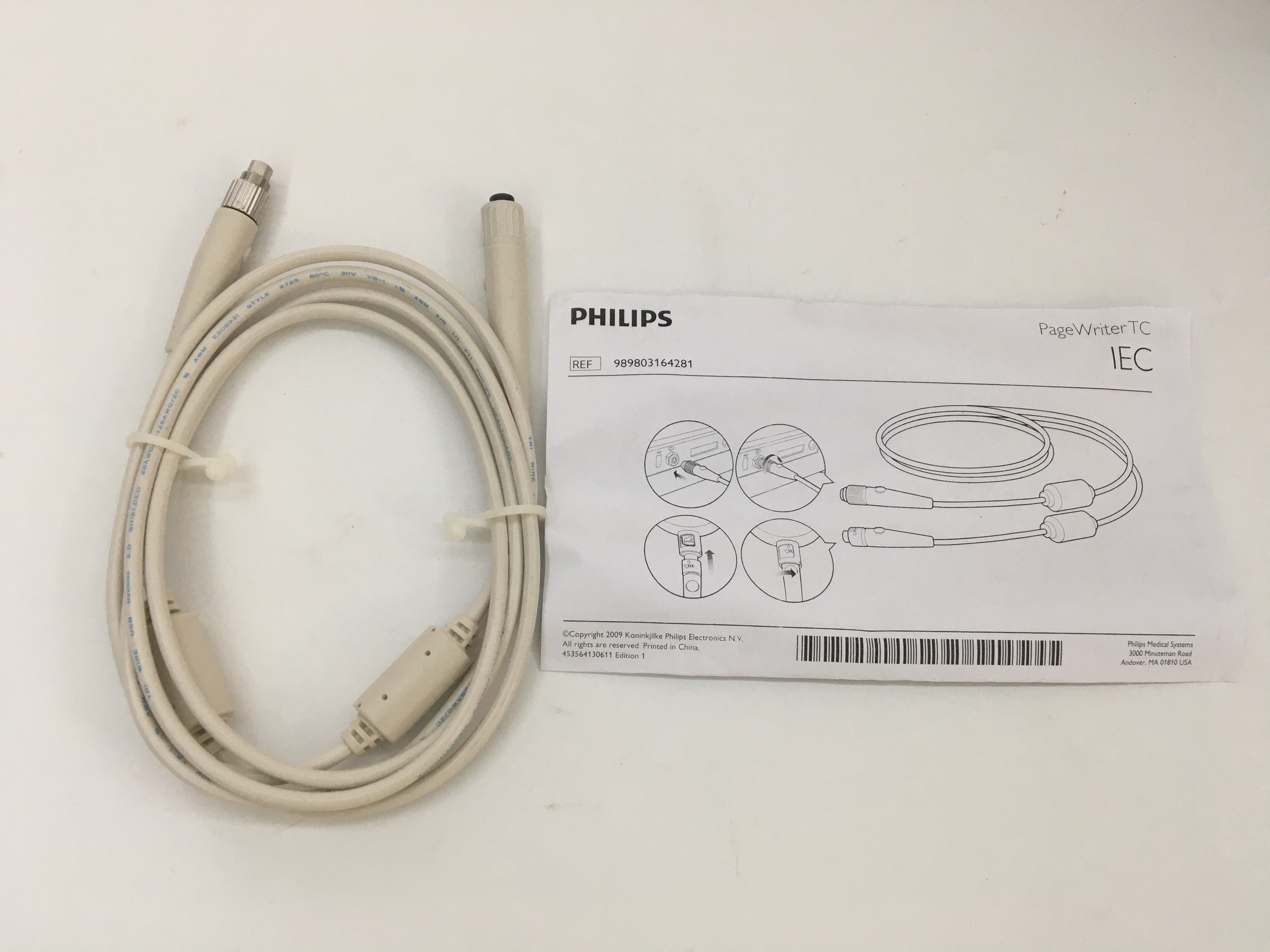 PHILIPS USB Patient Data Cable 989803164281