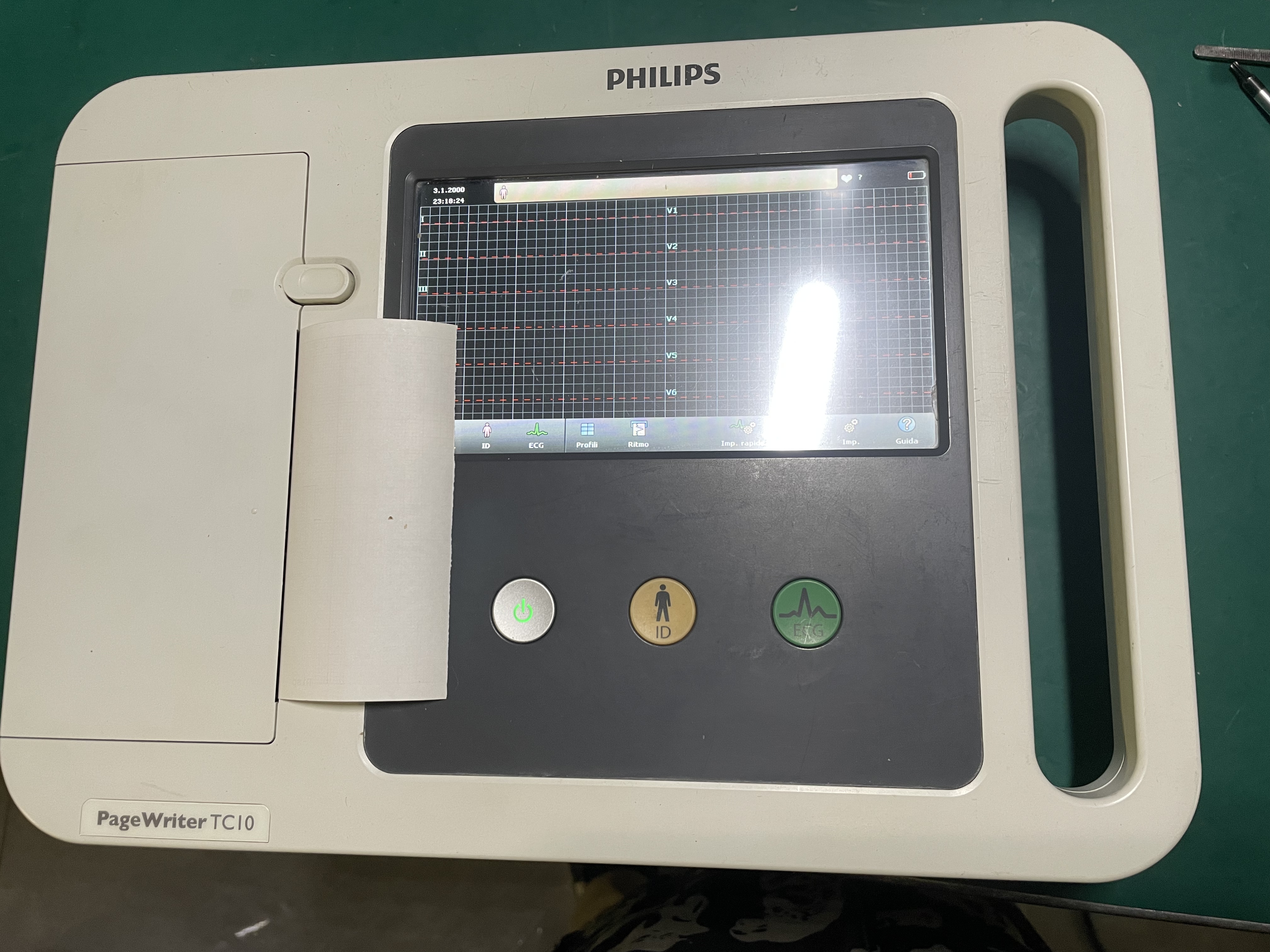ซ่อมเครื่อง ECG Philips TC10