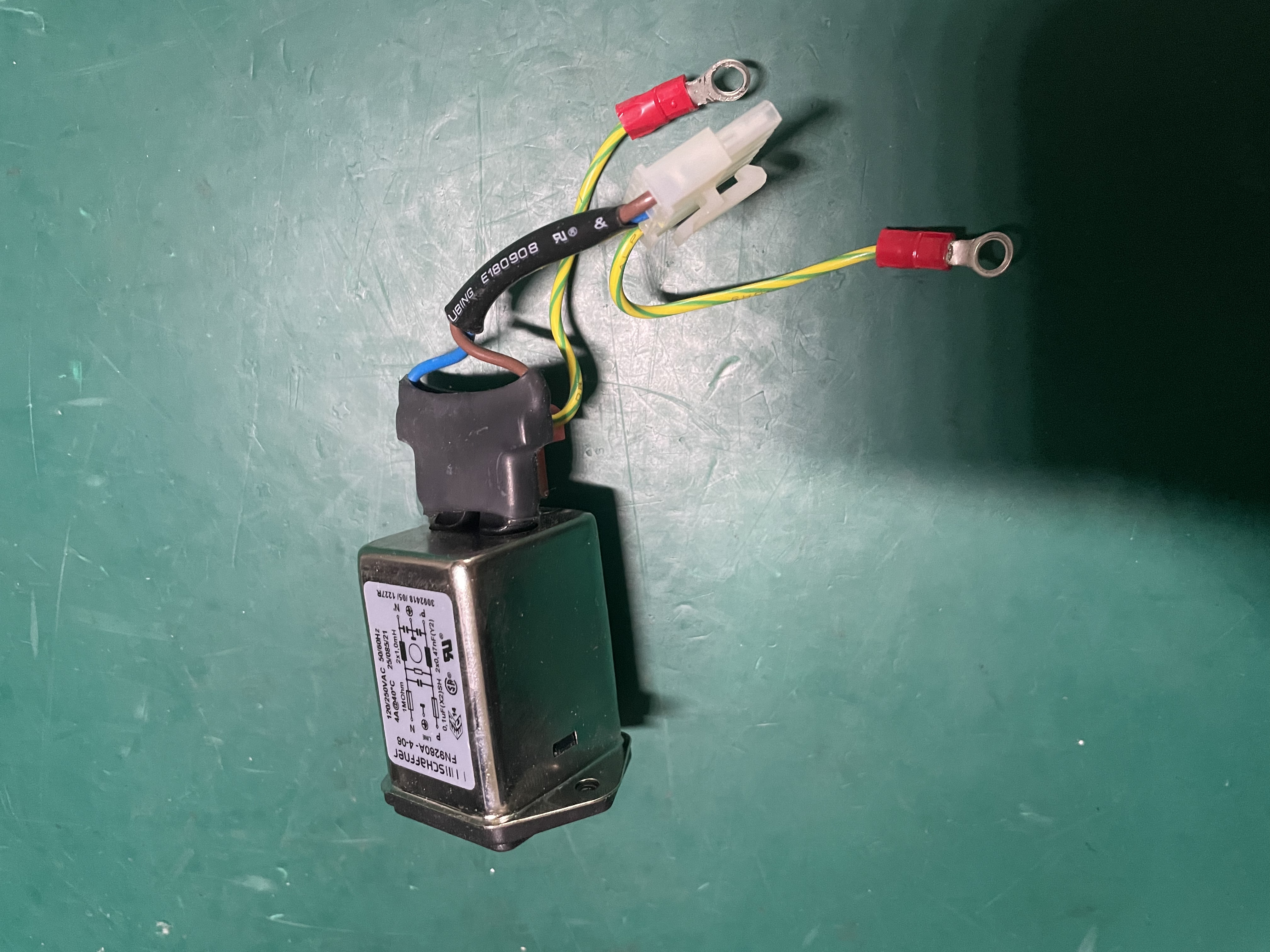 GE B650 monitor Power Input Connector interface