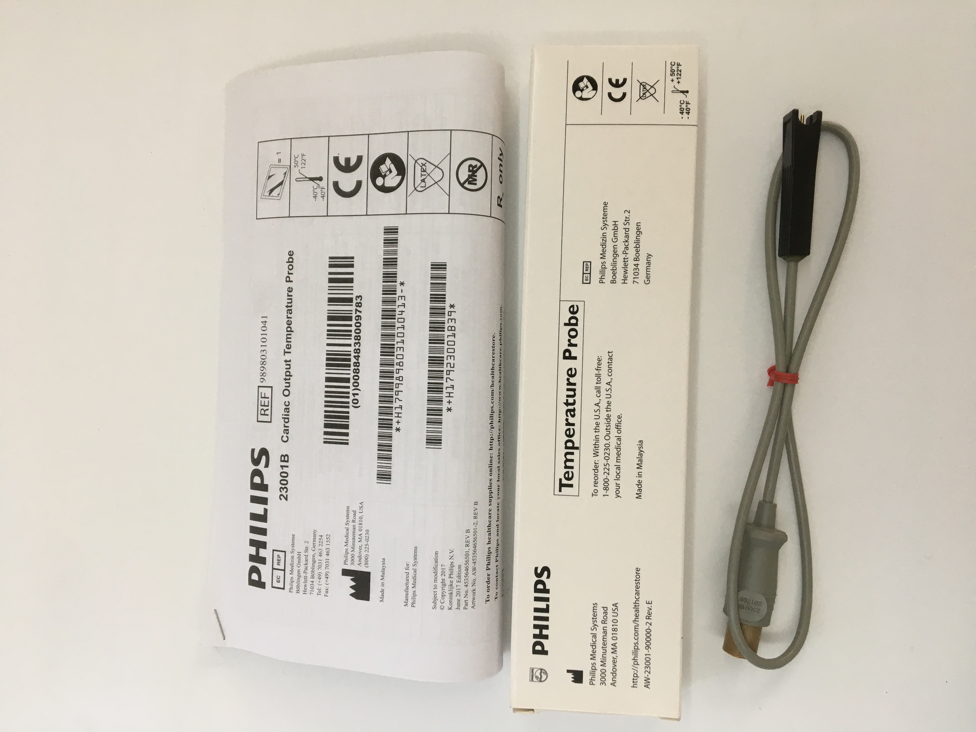 989803101041 Philip 23001B Reusable Temperature Probe New Original
