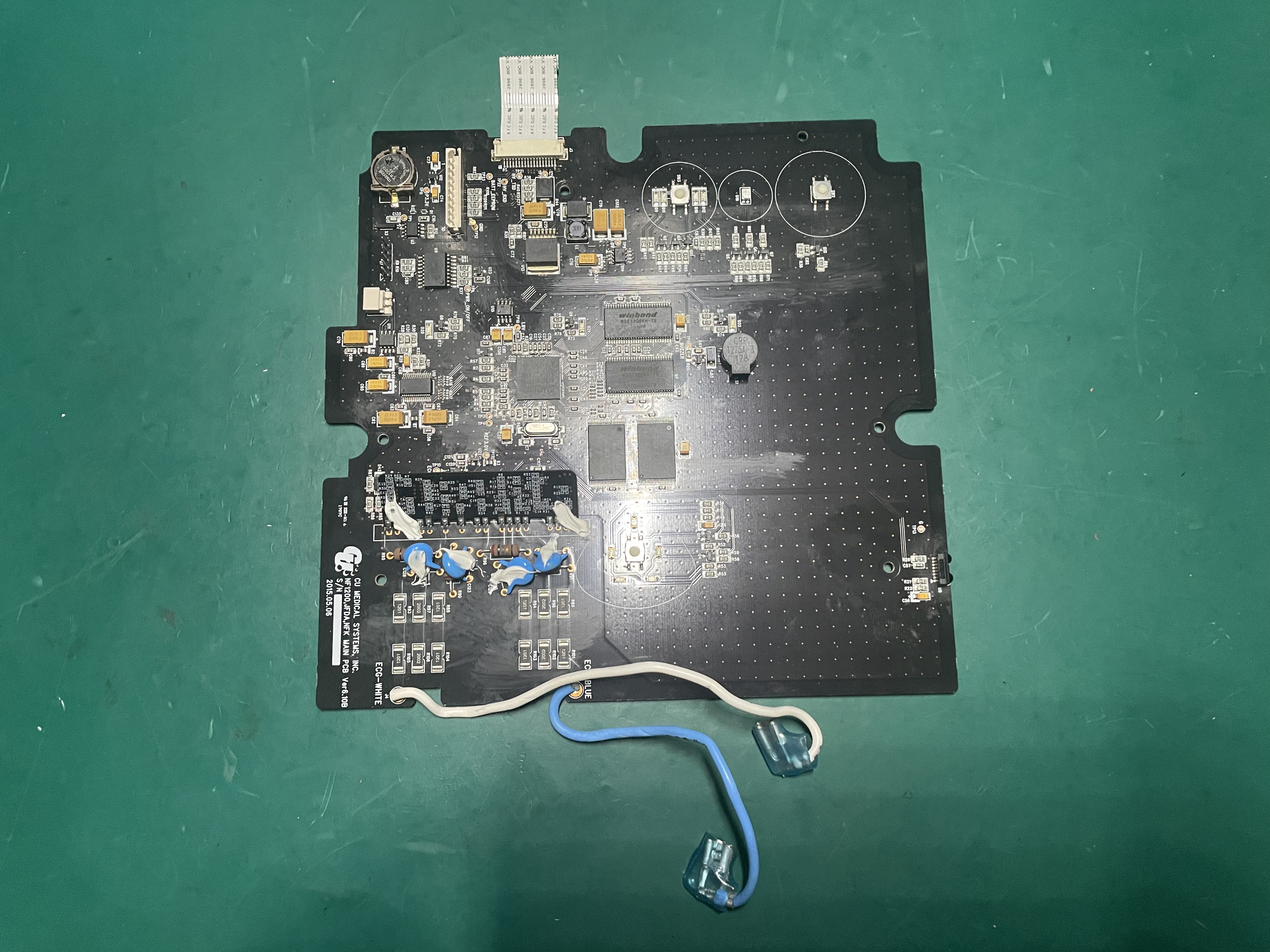 CU Medical AED Defibrillator i-PAD NF1200 mainboard NF1200 P1P47K188