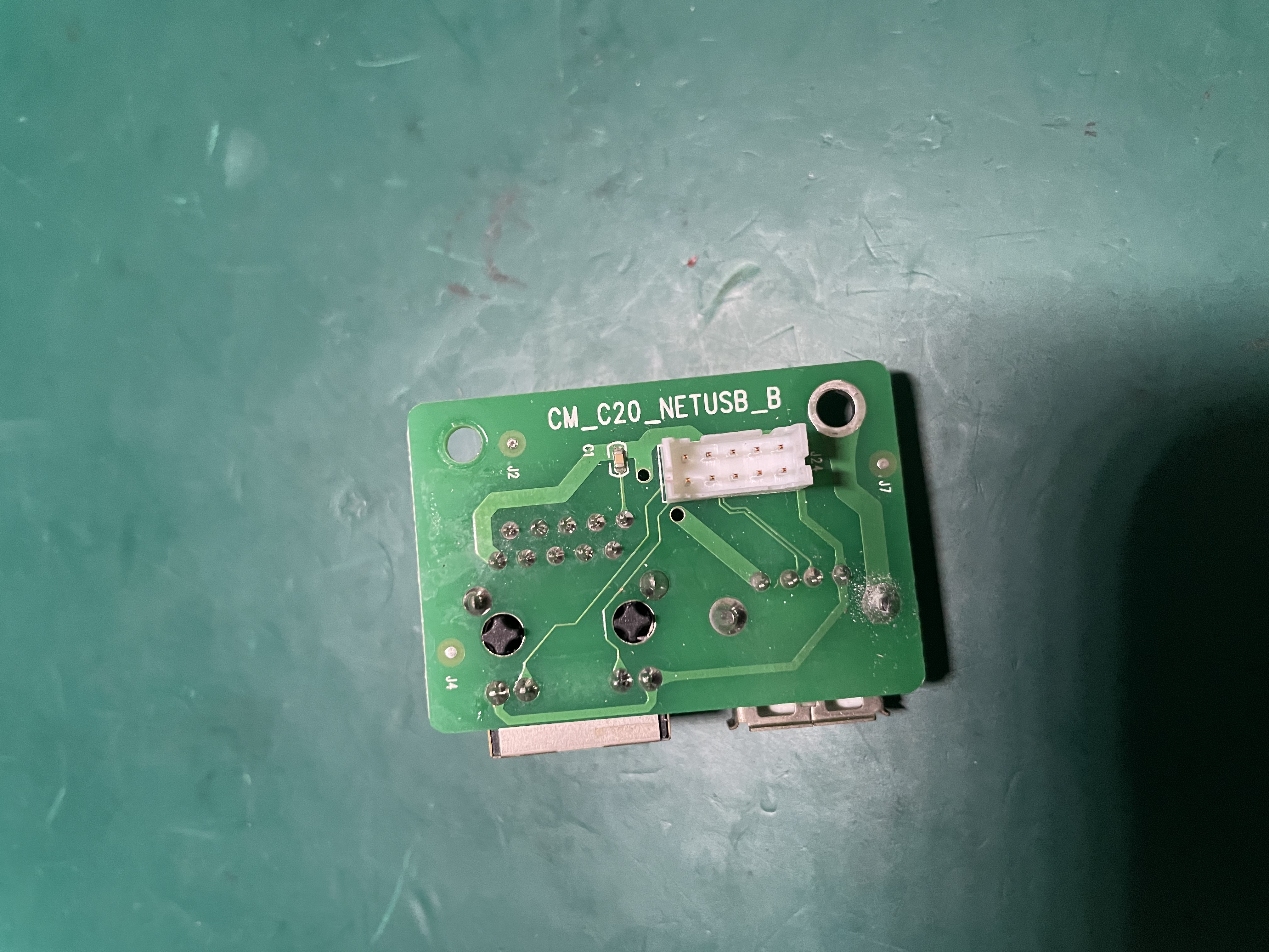 Placa de interfaz USB y red del monitor fetal Comen C26 050-000316-01