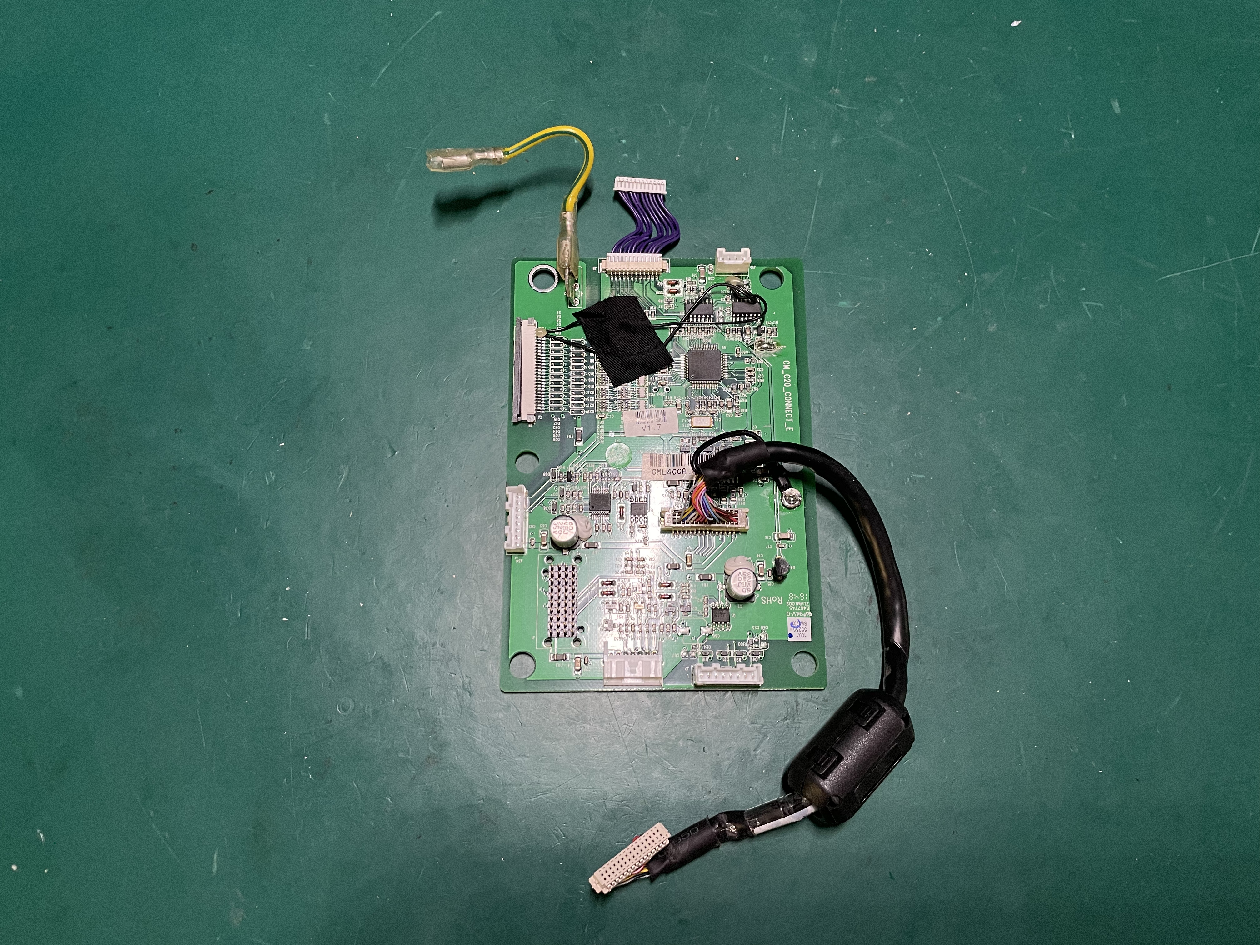 Comen C26 Fetal Monitor Display Board E467745 ZLHML002
