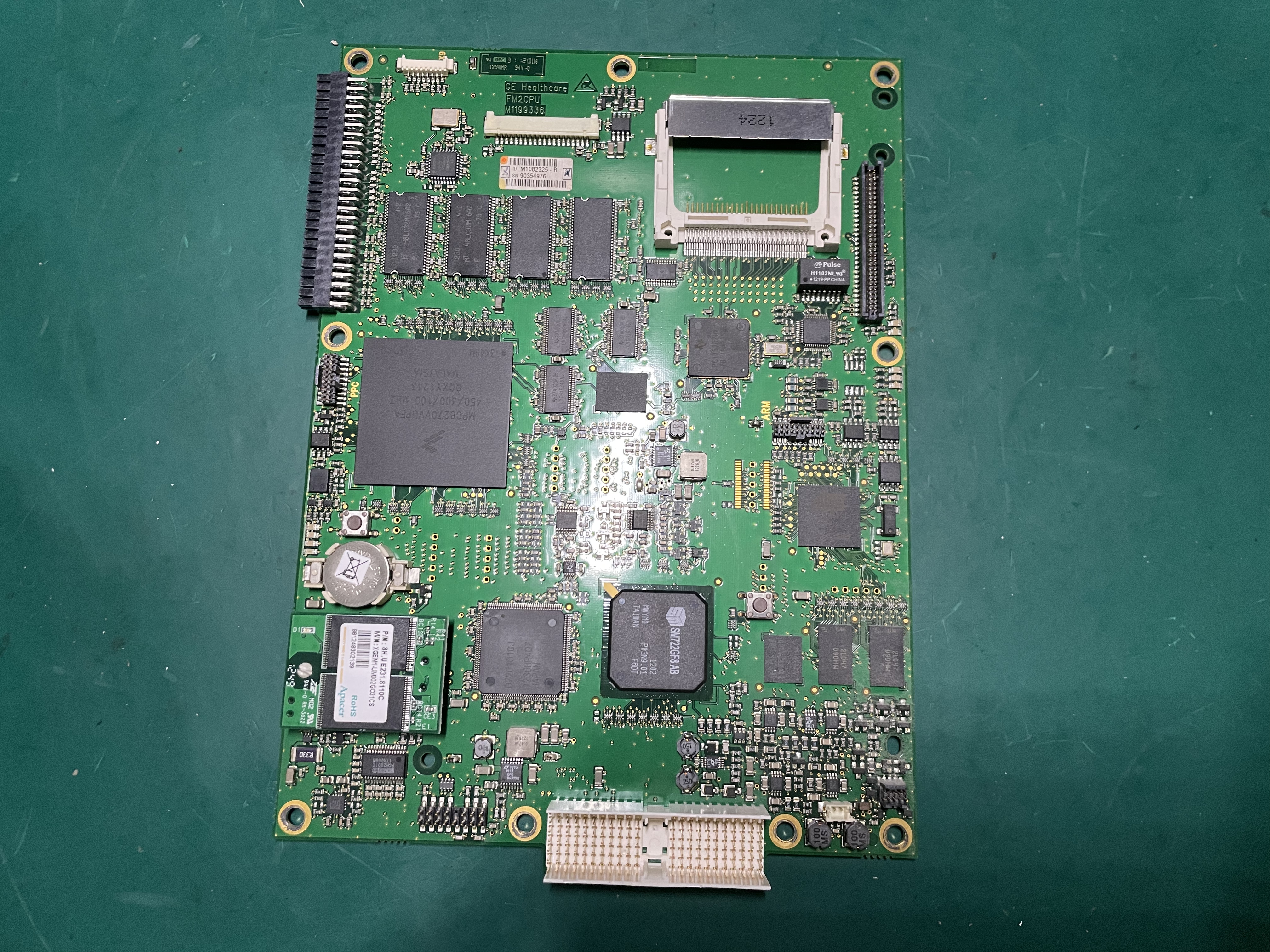 Placa base del monitor paciente GE B650 con placa de CPU M1082325-B M1199336