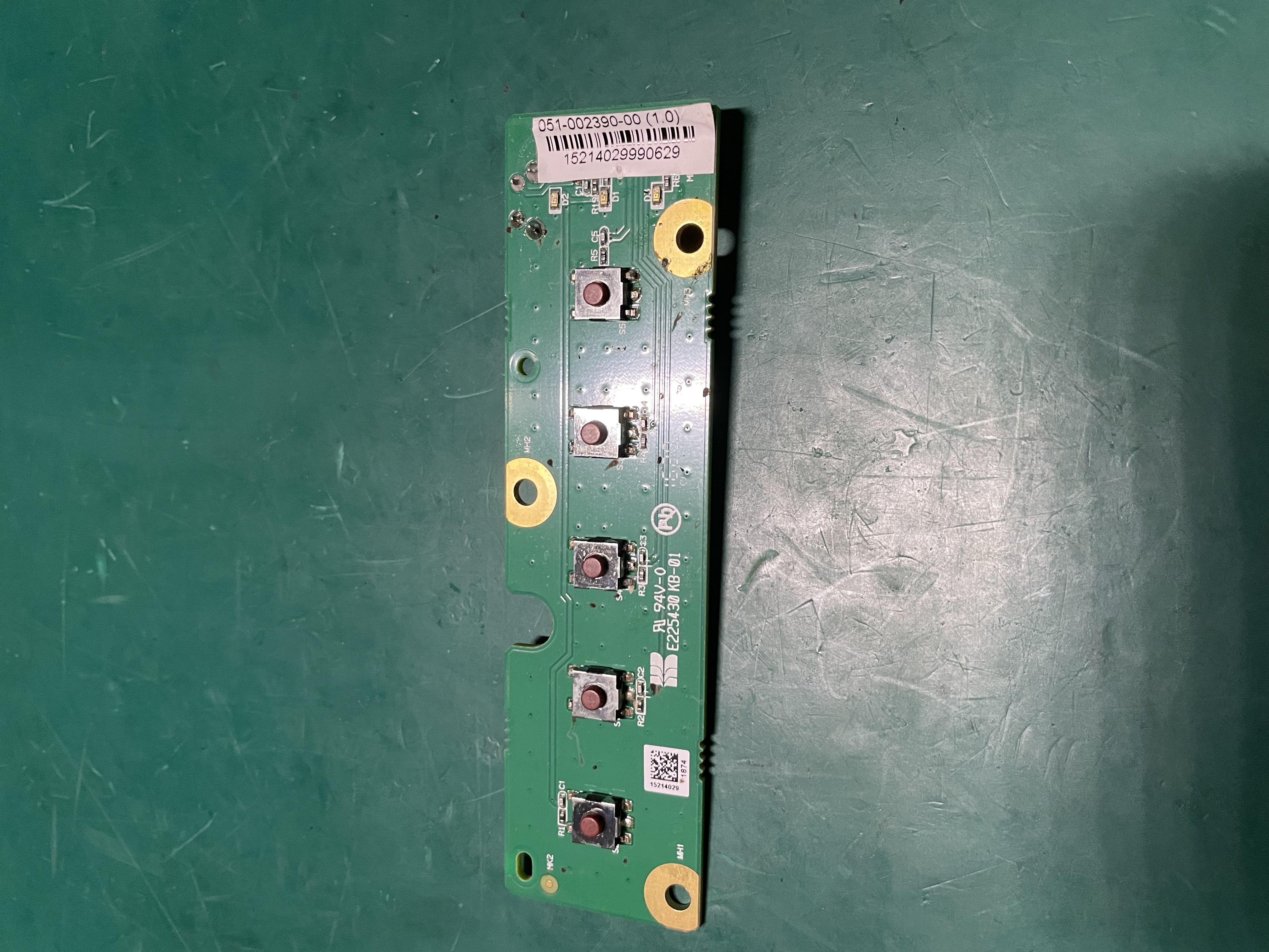 Tablero 050-002004-00 051-002390-00 del teclado del monitor paciente de Mindray UMEC12