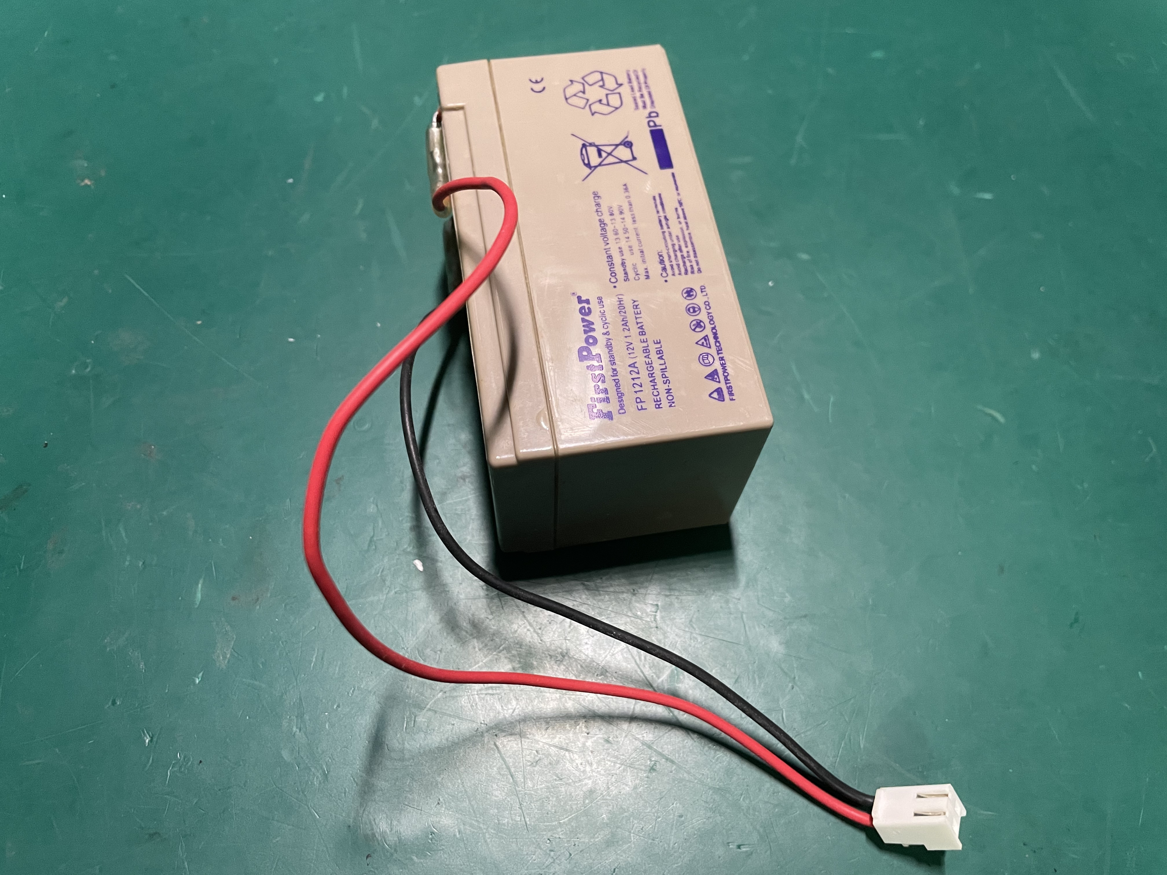 SCHILLER AT-101 ECG Machine Rechargeable Battery FirstPower FP1212A 12V