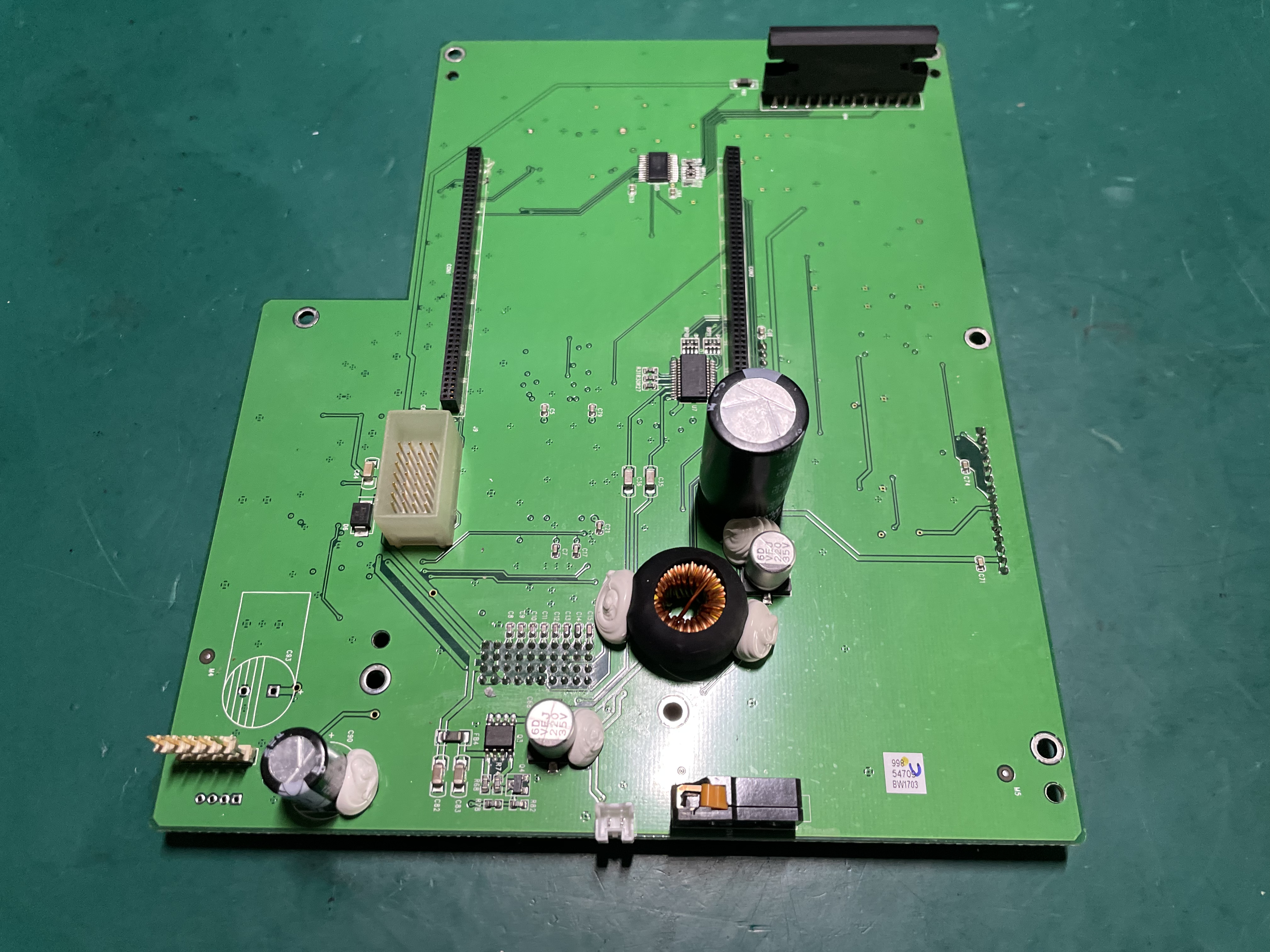 Placa base del monitor fetal Comen C26 CMBKGCB 00037