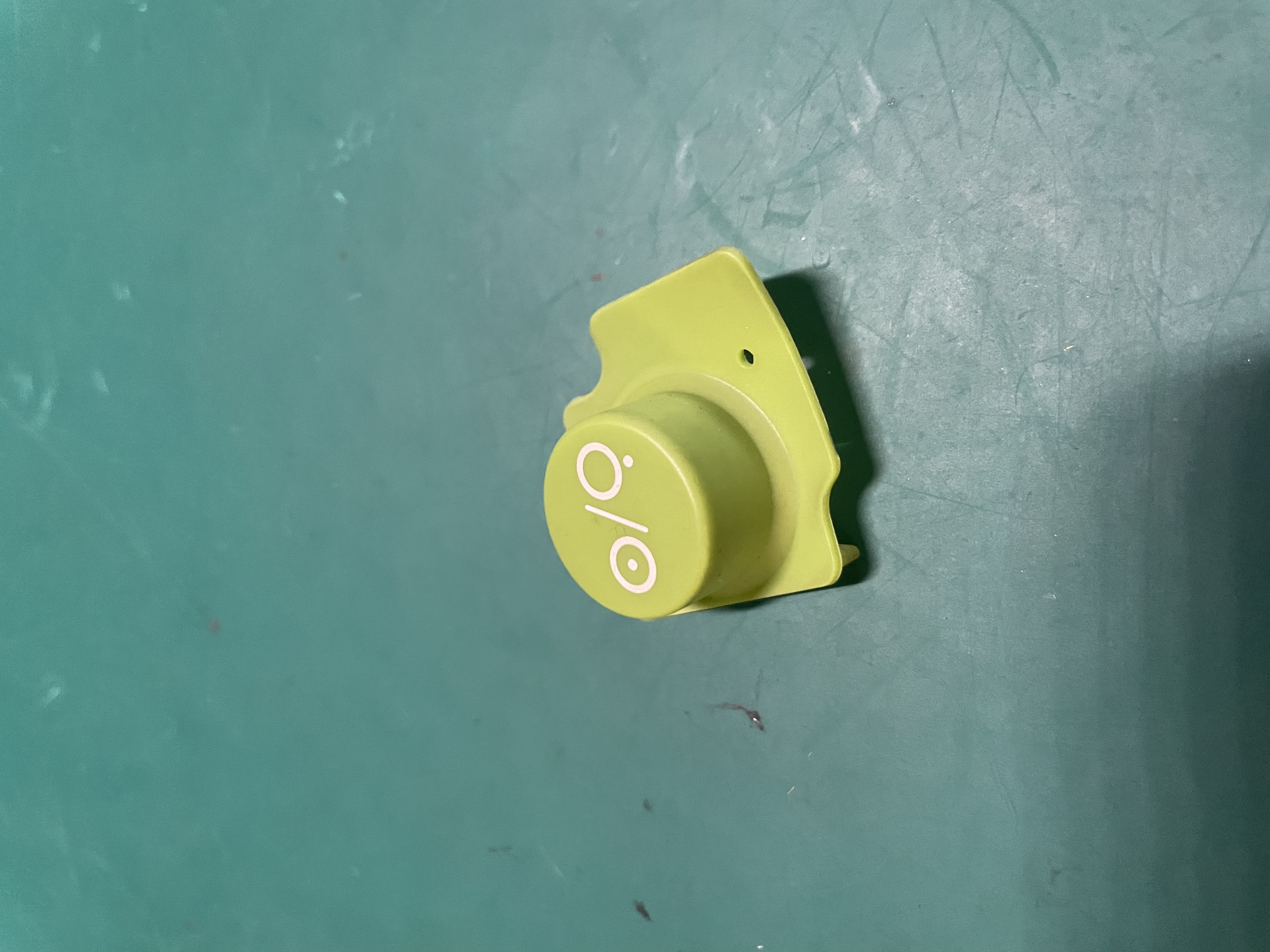 GE Dash1800 Patient Monitor Power Switch Silicone Button