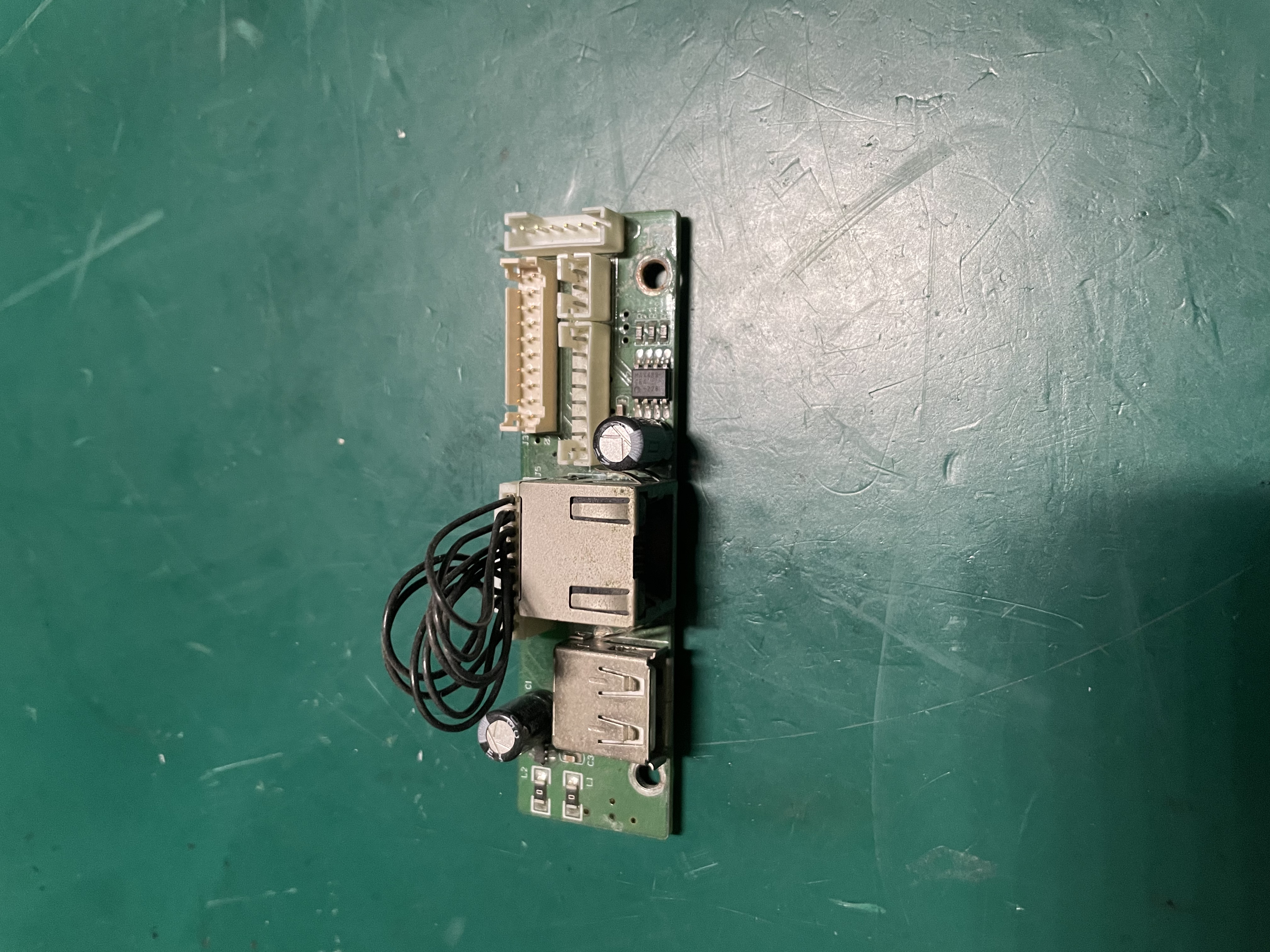 Tarjeta de red y placa de interfaz USB para monitor de paciente Philips Goldway UT4000B M-4B2C01D