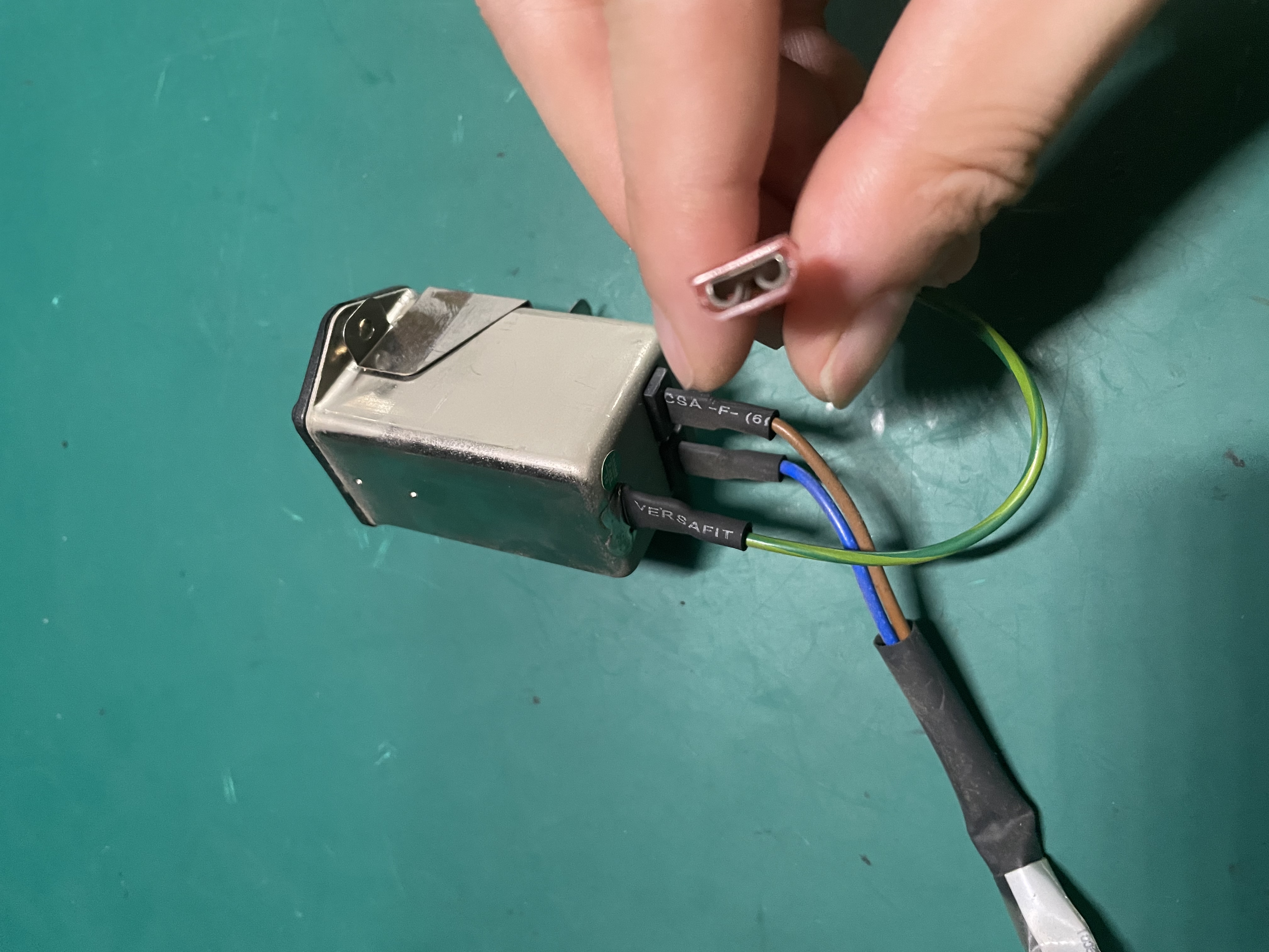 GE Dash1800 Patient Monitor Three-Prong Power Socket