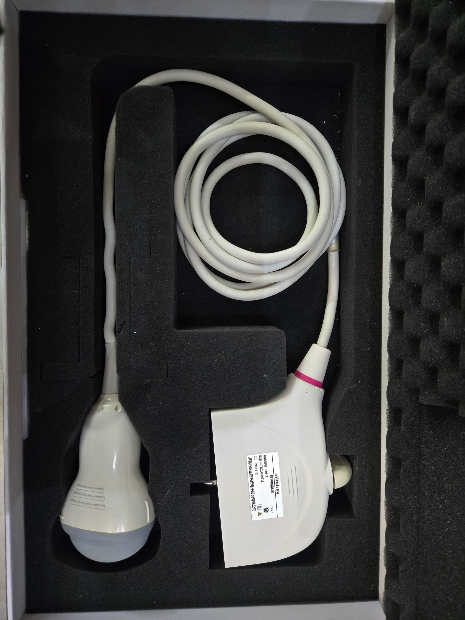 Mindray D6-2 3D4D Curved Array Ultrasound Transducer Probe สำหรับเครื่องอัลตราซาวนด์ DC-N3 ที่ใช้