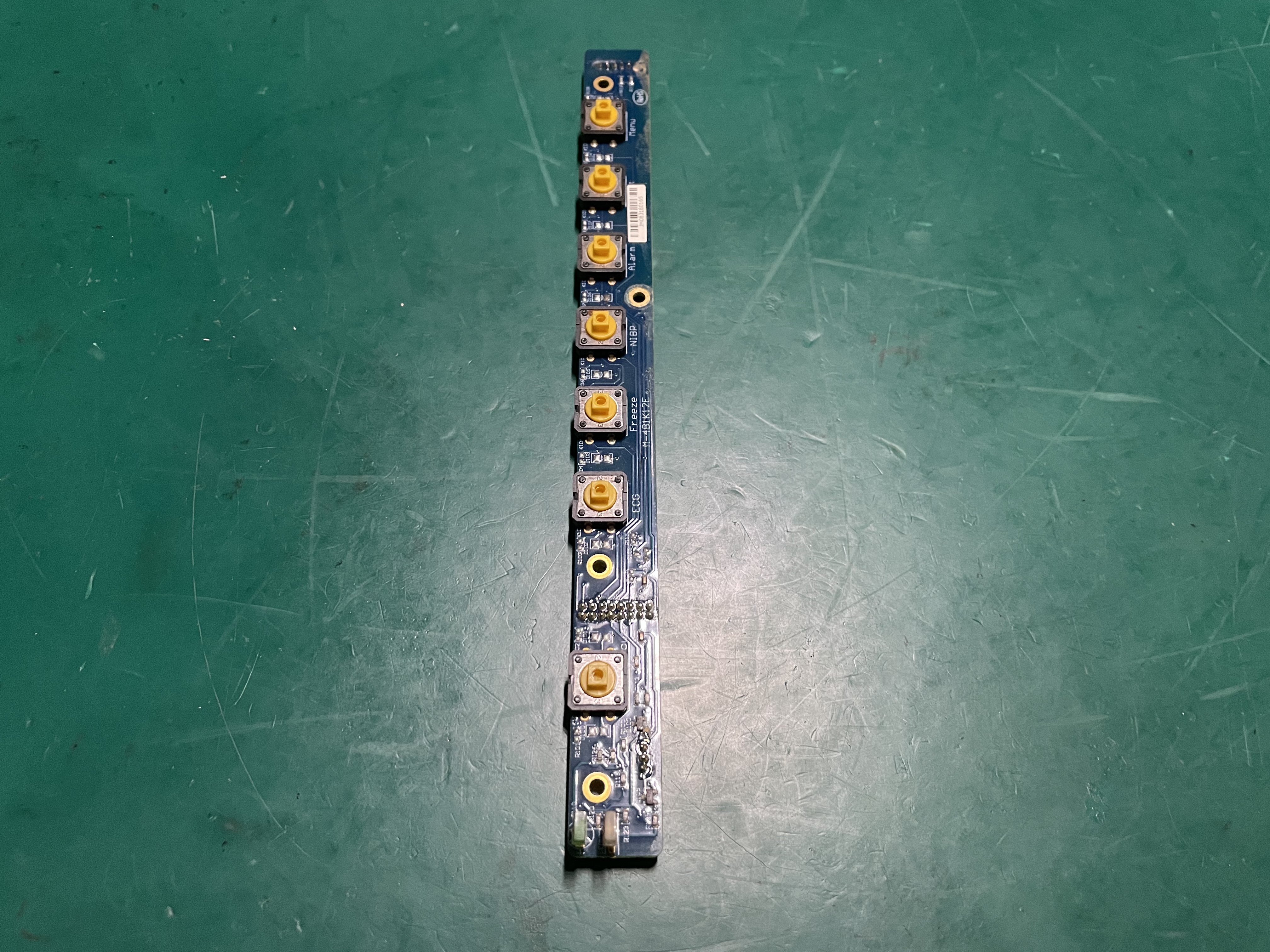 Philips Goldway UT4000B Patient Monitor Keypad Board M-4B1K12E